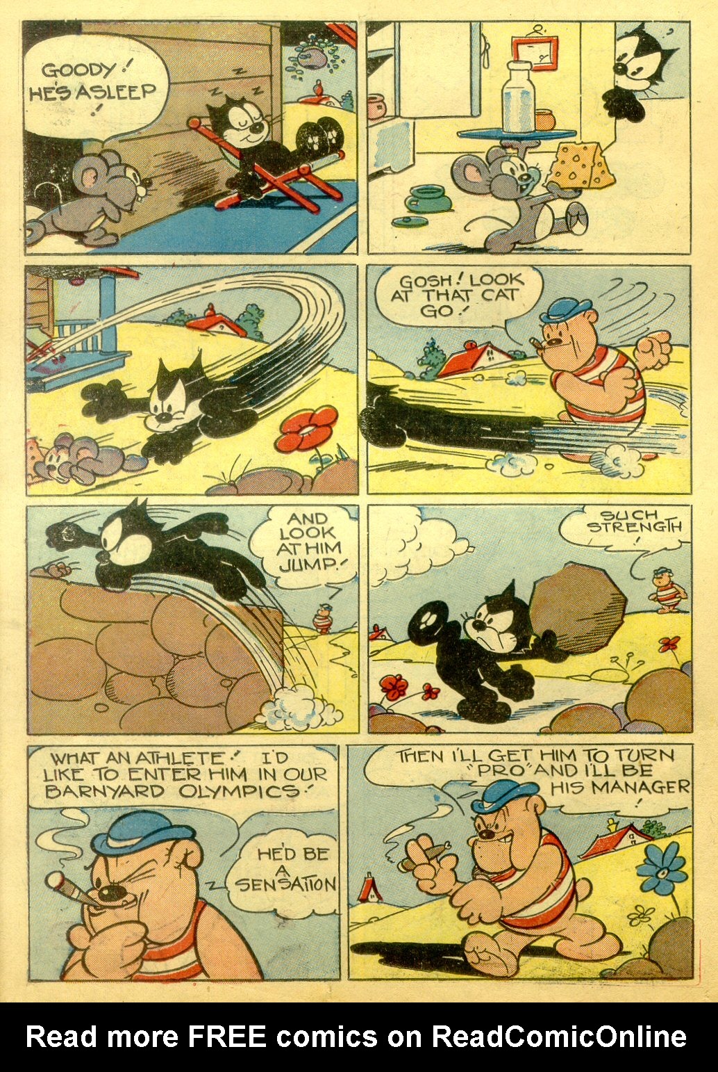 Read online Felix the Cat (1948) comic -  Issue #4 - 32