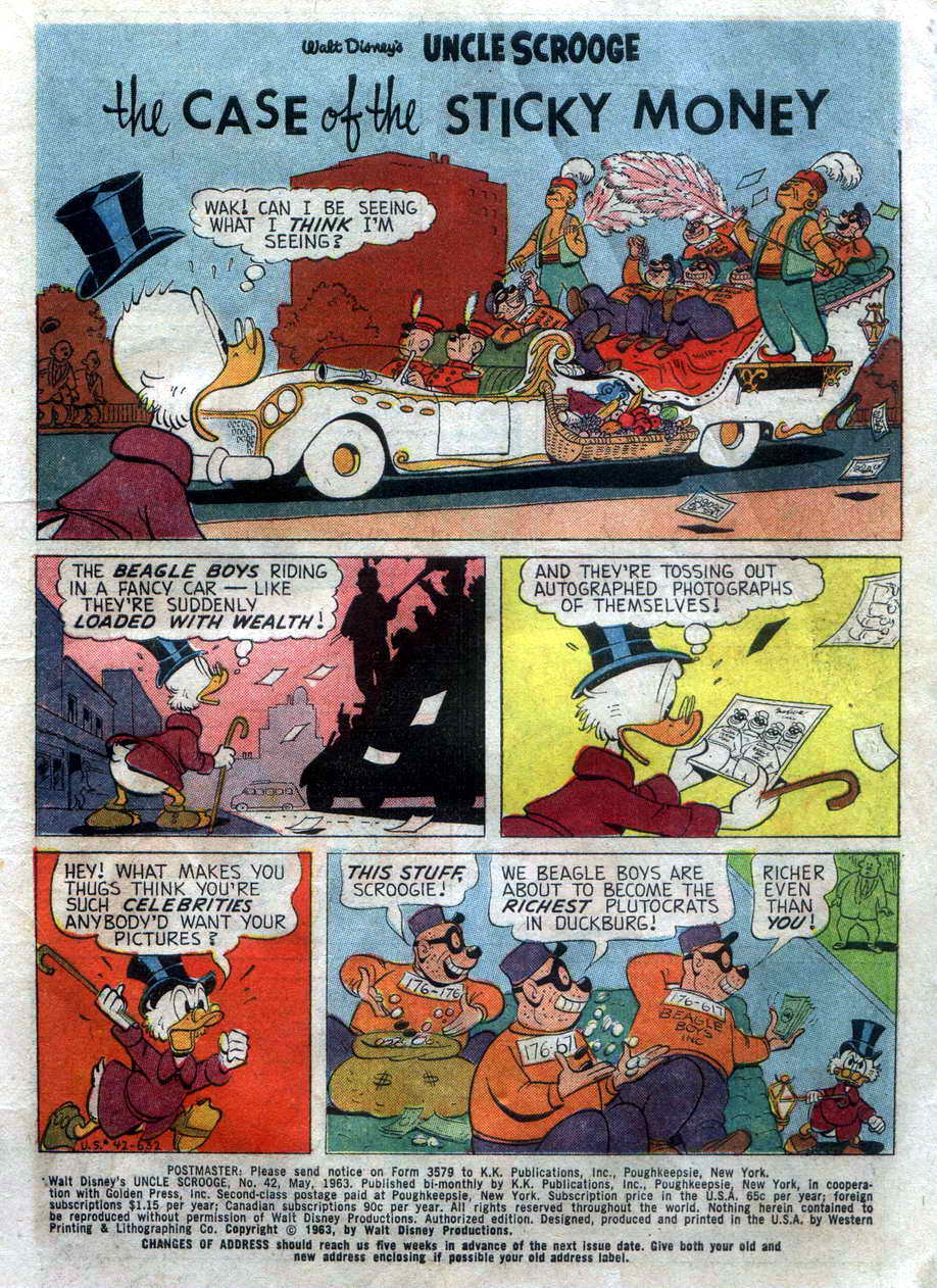Read online Uncle Scrooge (1953) comic -  Issue #42 - 3