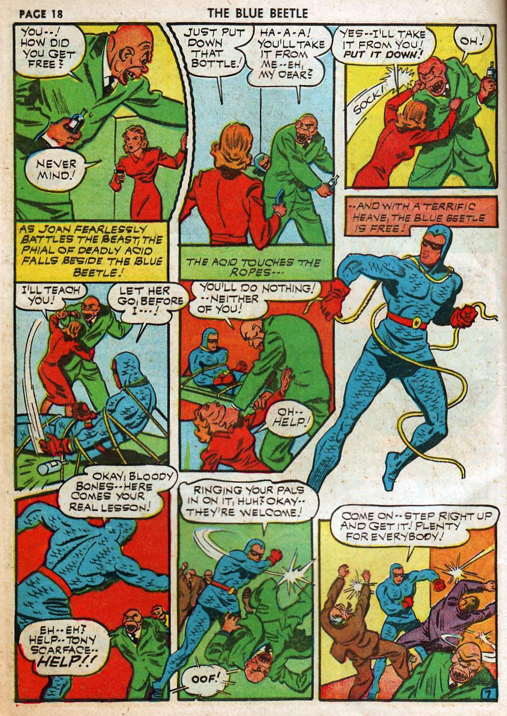 Read online The Blue Beetle comic -  Issue #11 - 20