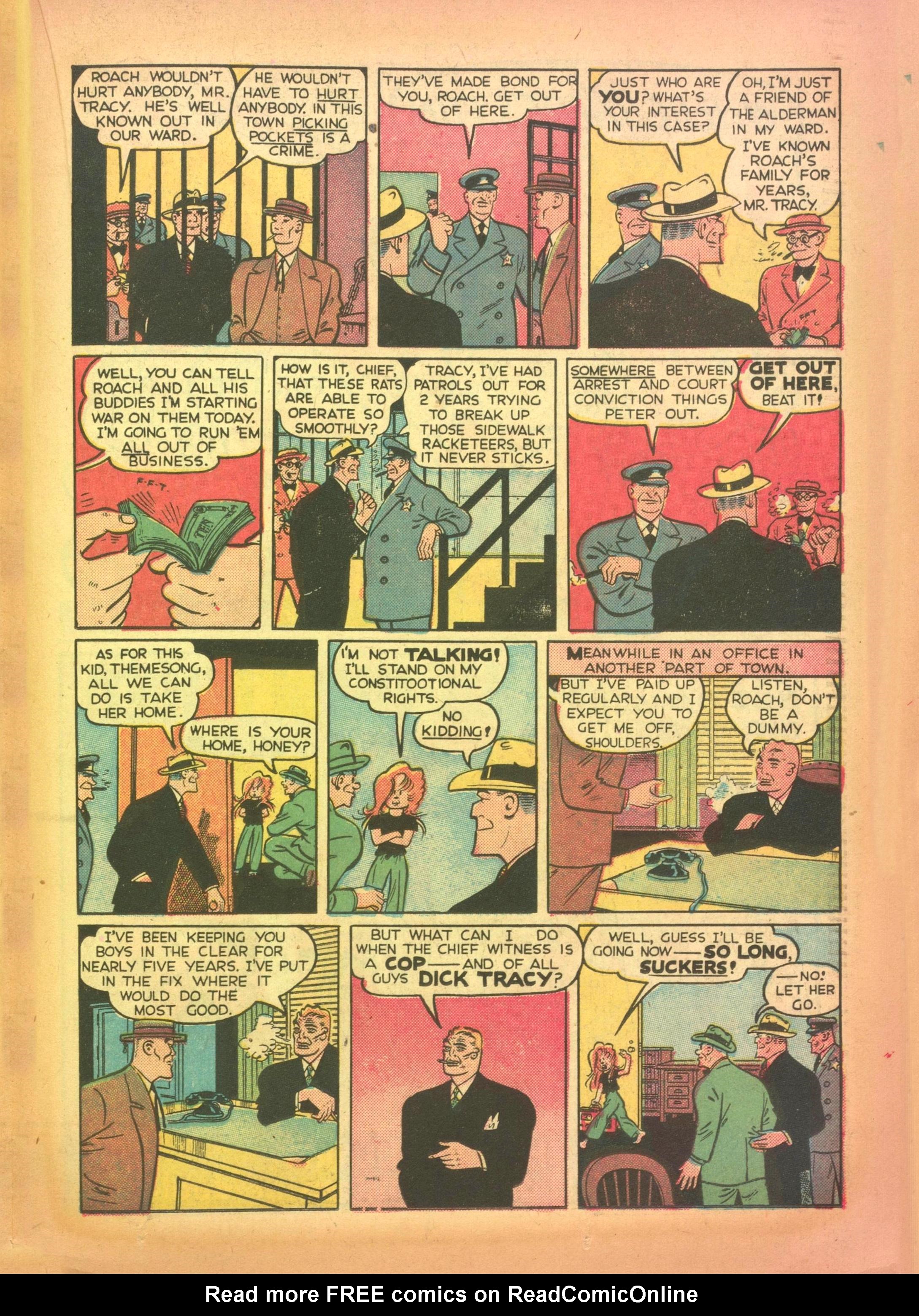 Read online Dick Tracy comic -  Issue #42 - 19