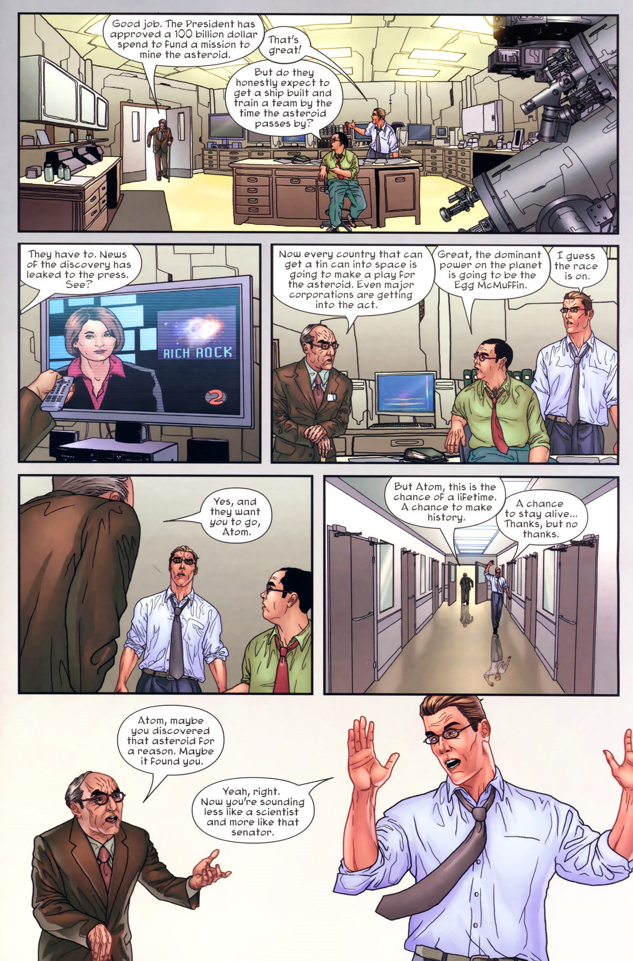 Read online Zero-G comic -  Issue #1 - 7