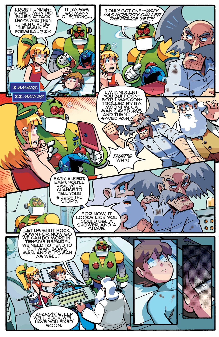 Read online Mega Man comic -  Issue #33 - 7