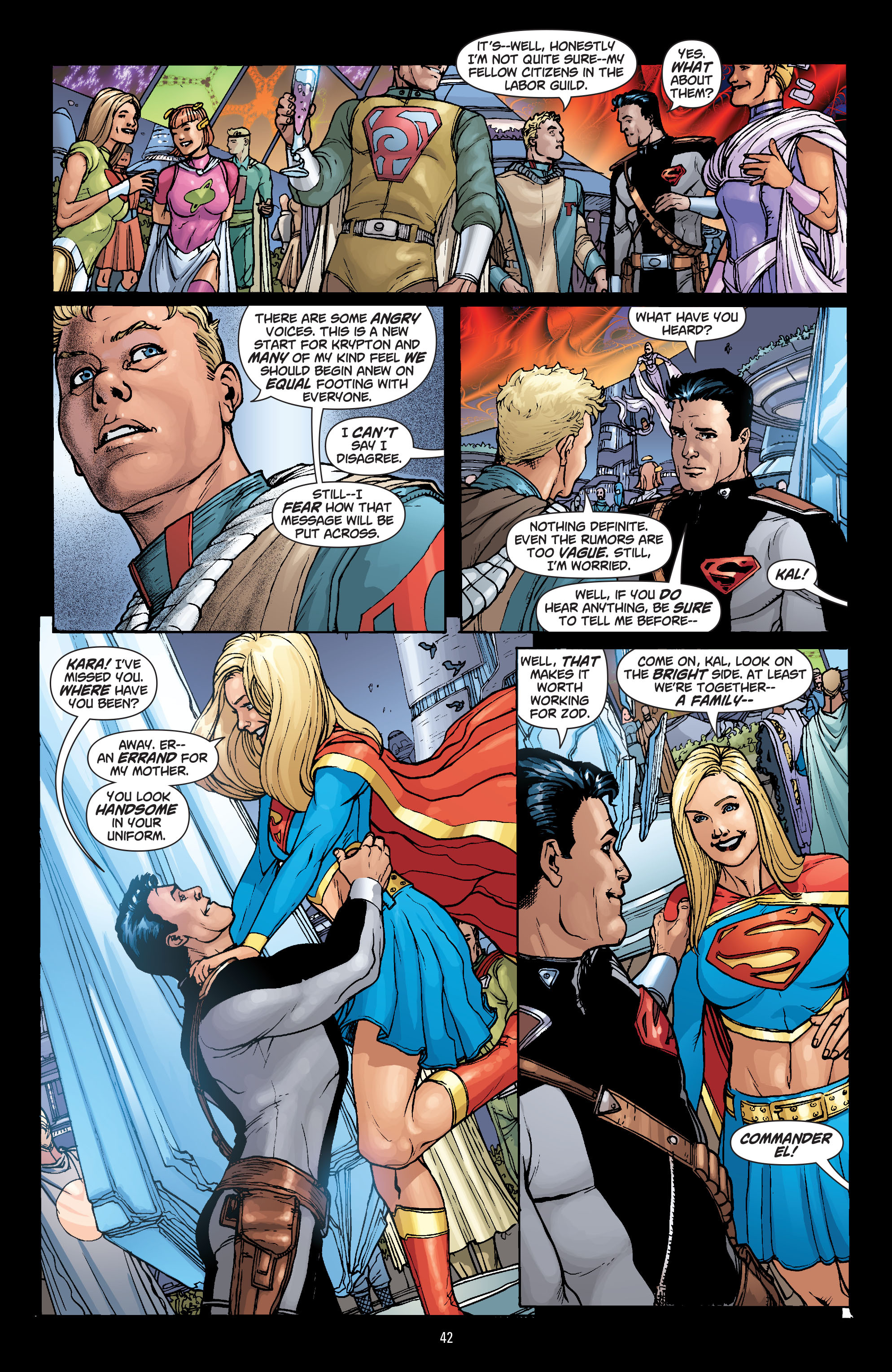 Read online Superman: New Krypton comic -  Issue # TPB 3 - 35