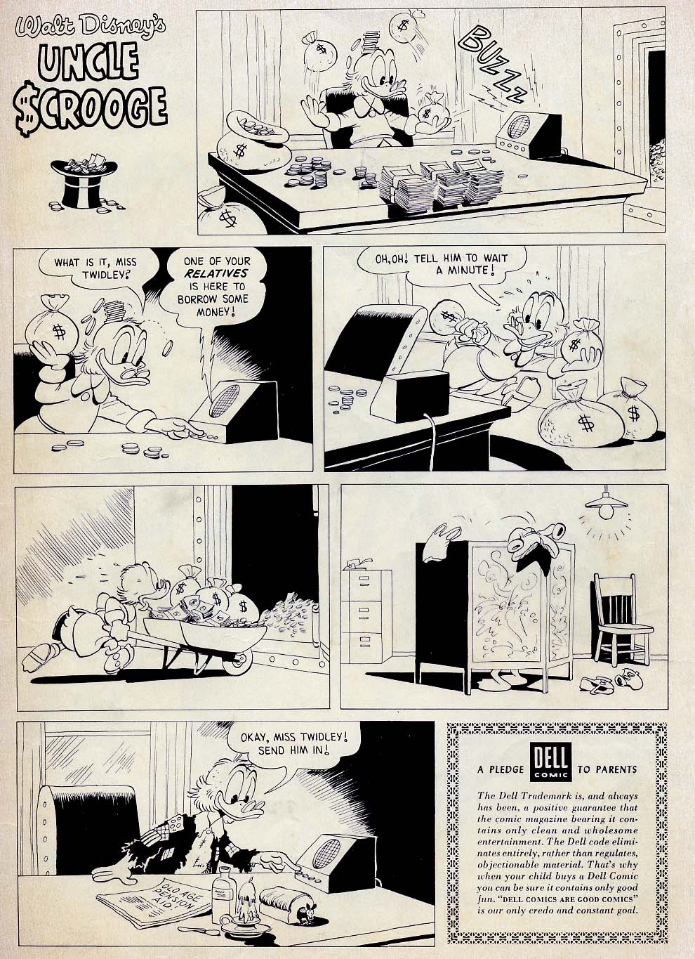 Read online Uncle Scrooge (1953) comic -  Issue #18 - 35