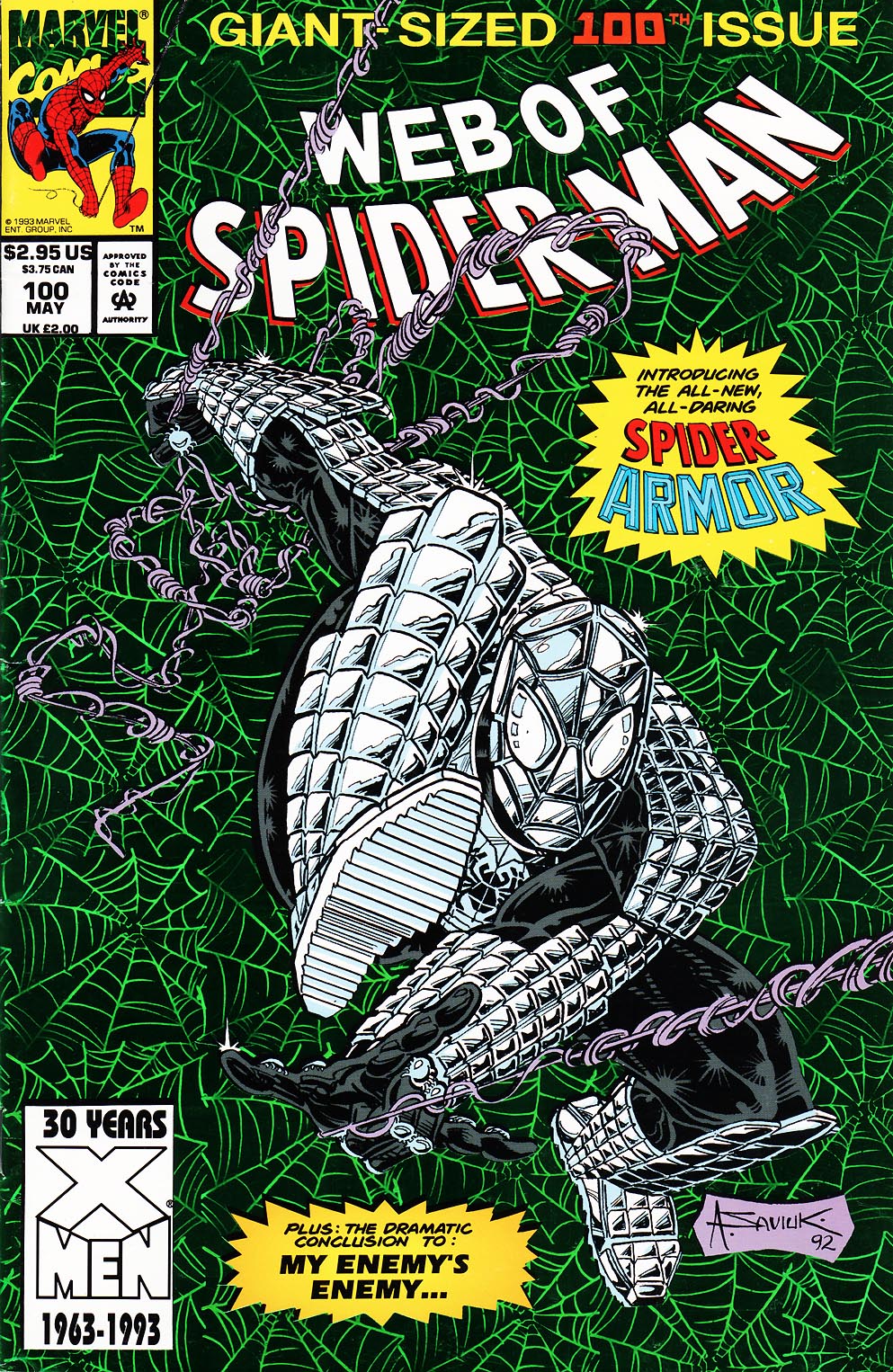 Read online Web of Spider-Man (1985) comic -  Issue #100 - 1