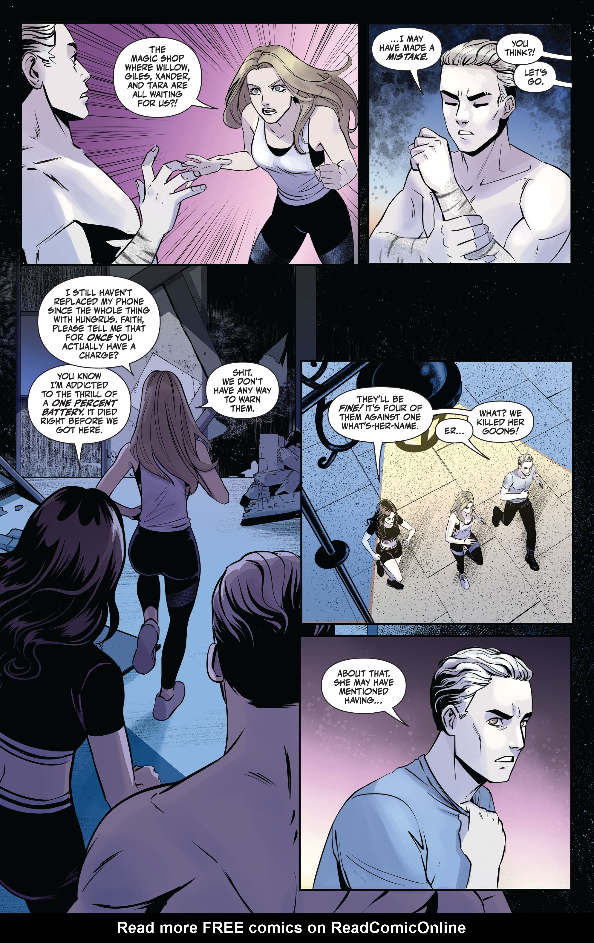 Read online The Vampire Slayer comic -  Issue #14 - 19