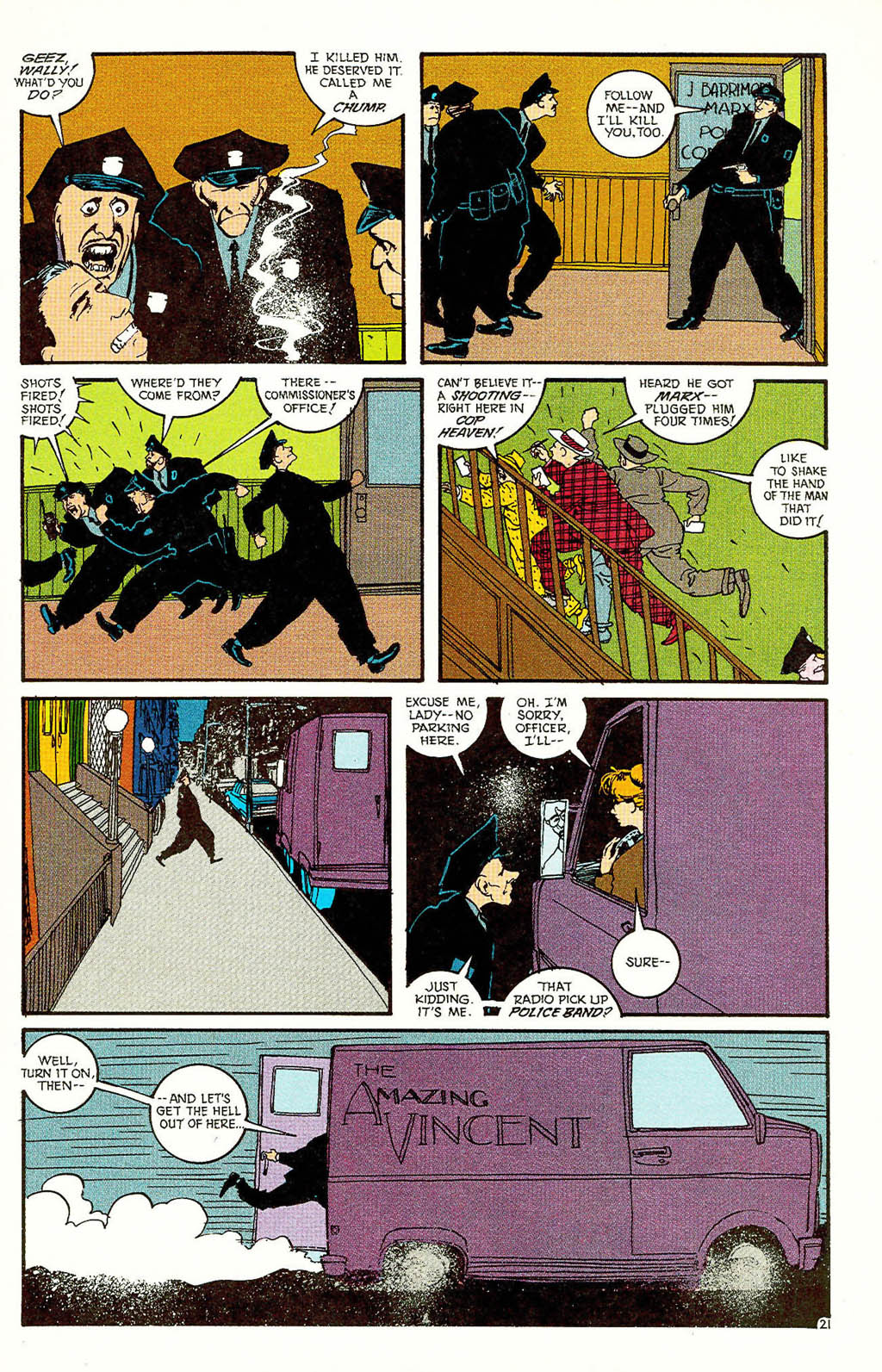 Read online The Shadow (1987) comic -  Issue #18 - 23