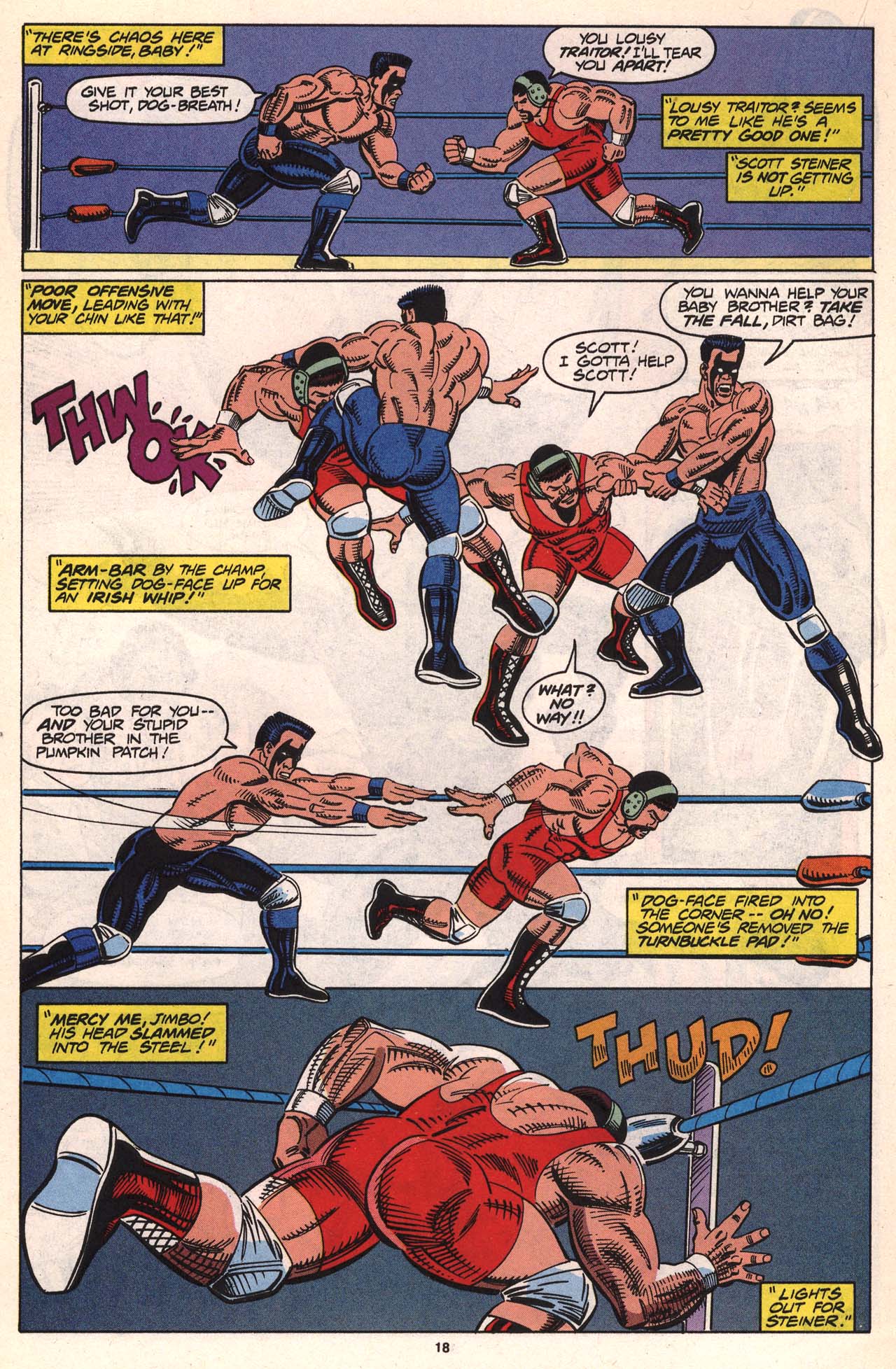 Read online WCW World Championship Wrestling comic -  Issue #9 - 20