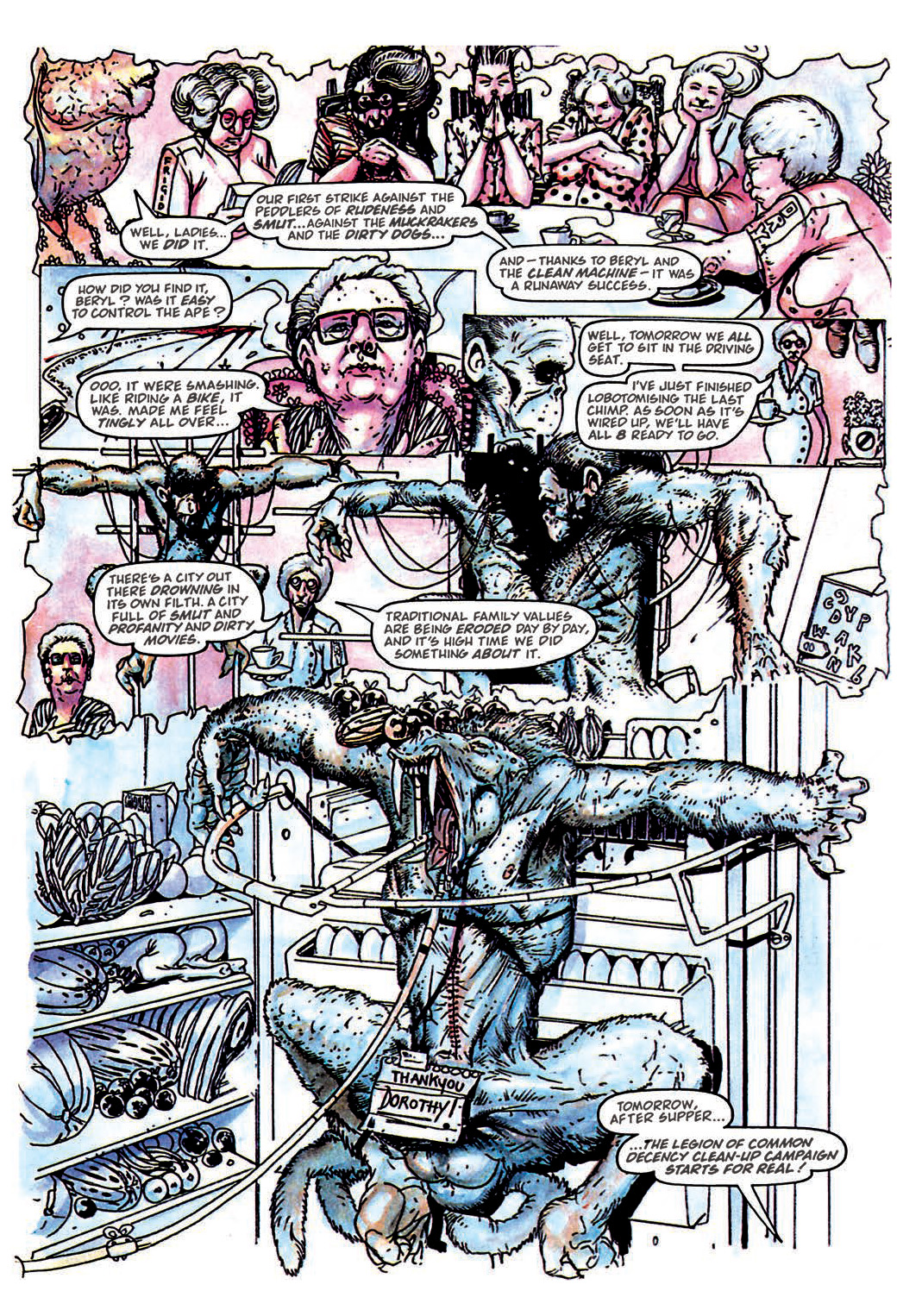 Read online Judge Dredd [Collections - Rebellion] comic -  Issue # TPB Judge Dredd - Heavy Metal Dredd - 81
