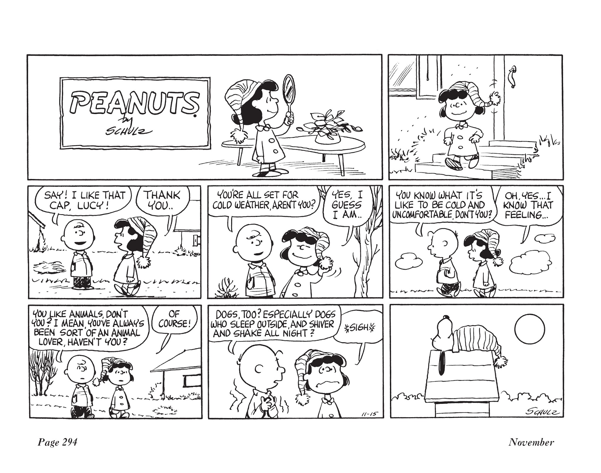 Read online The Complete Peanuts comic -  Issue # TPB 7 - 305