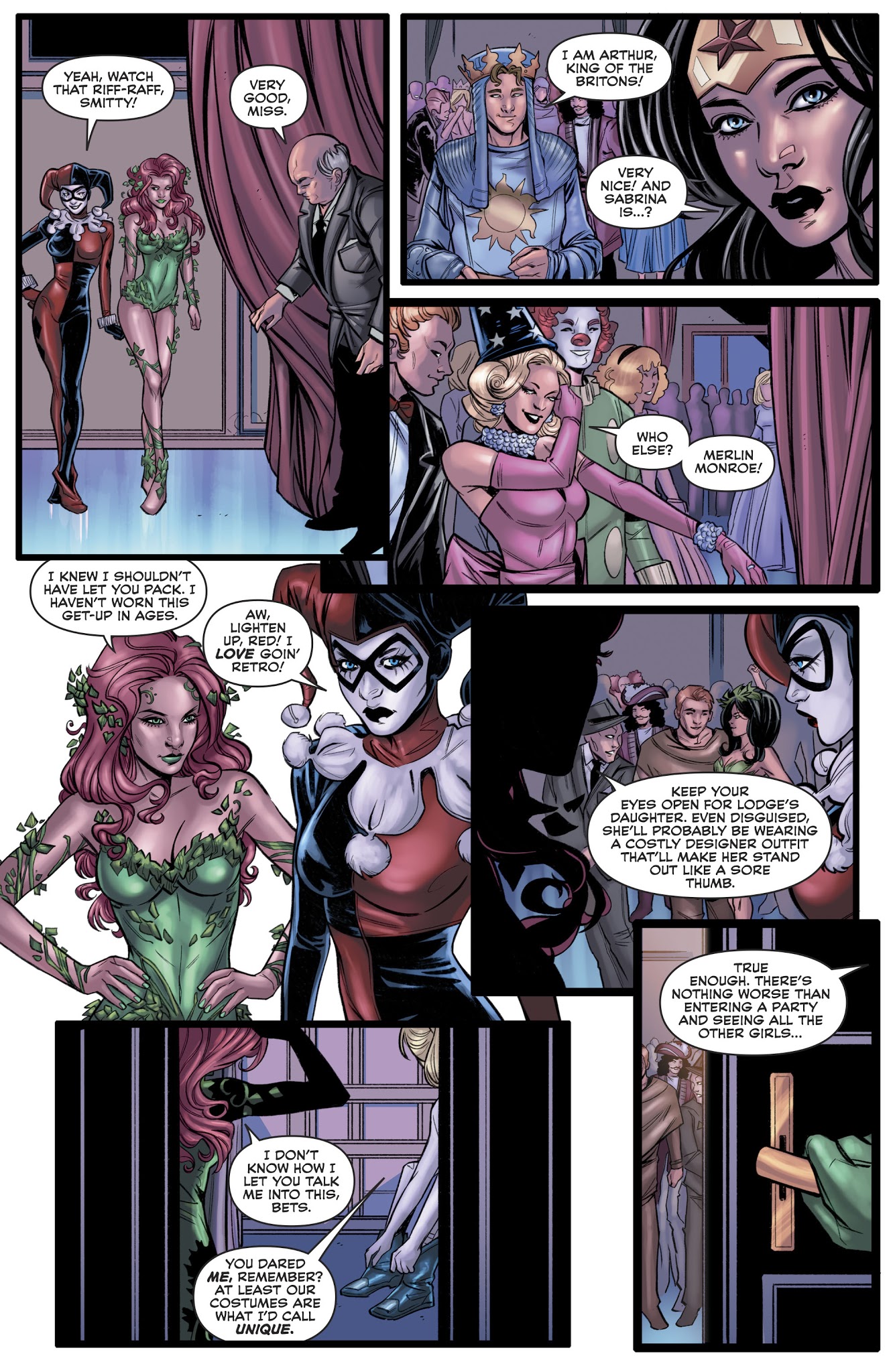 Read online Harley & Ivy Meet Betty & Veronica comic -  Issue #1 - 23