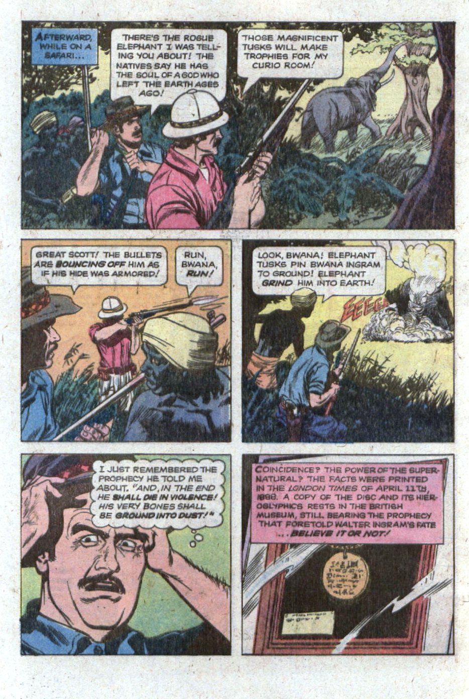 Read online Ripley's Believe it or Not! (1965) comic -  Issue #81 - 32