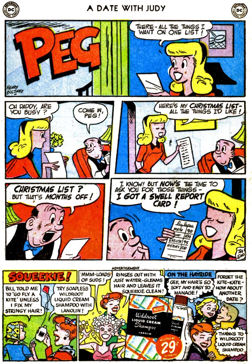 Read online A Date with Judy comic -  Issue #25 - 36