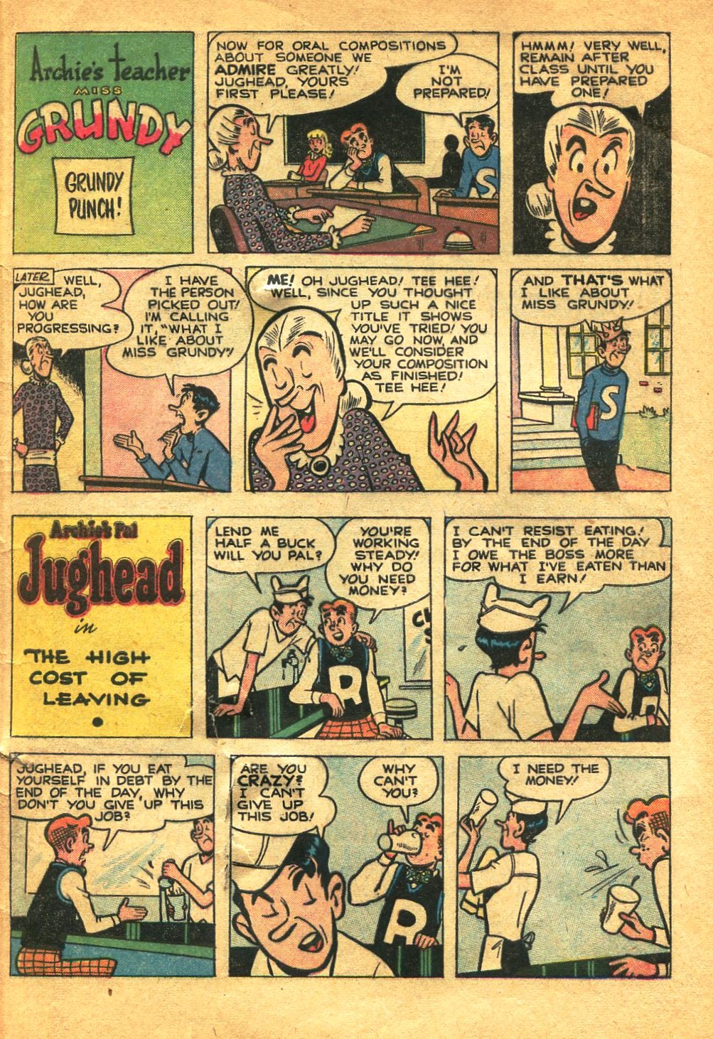 Read online Archie's Joke Book Magazine comic -  Issue #2 - 7