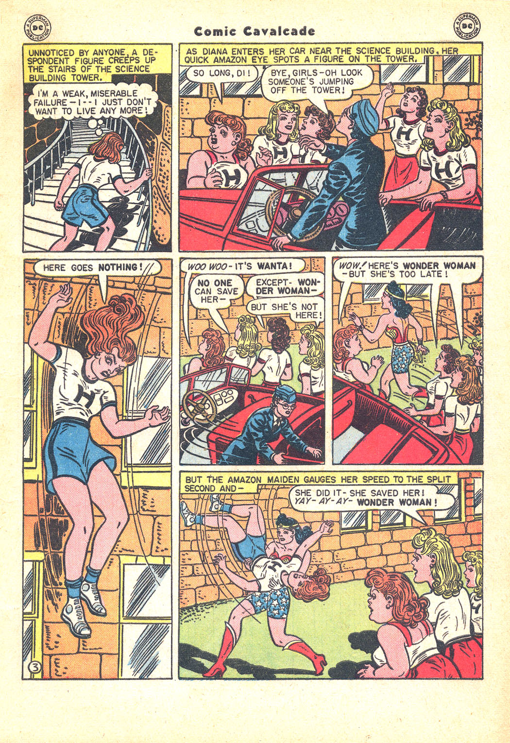 Read online Comic Cavalcade comic -  Issue #14 - 5