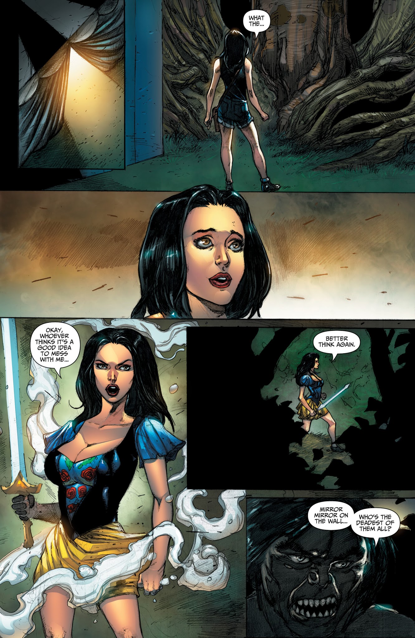 Read online Grimm Fairy Tales (2016) comic -  Issue #7 - 12