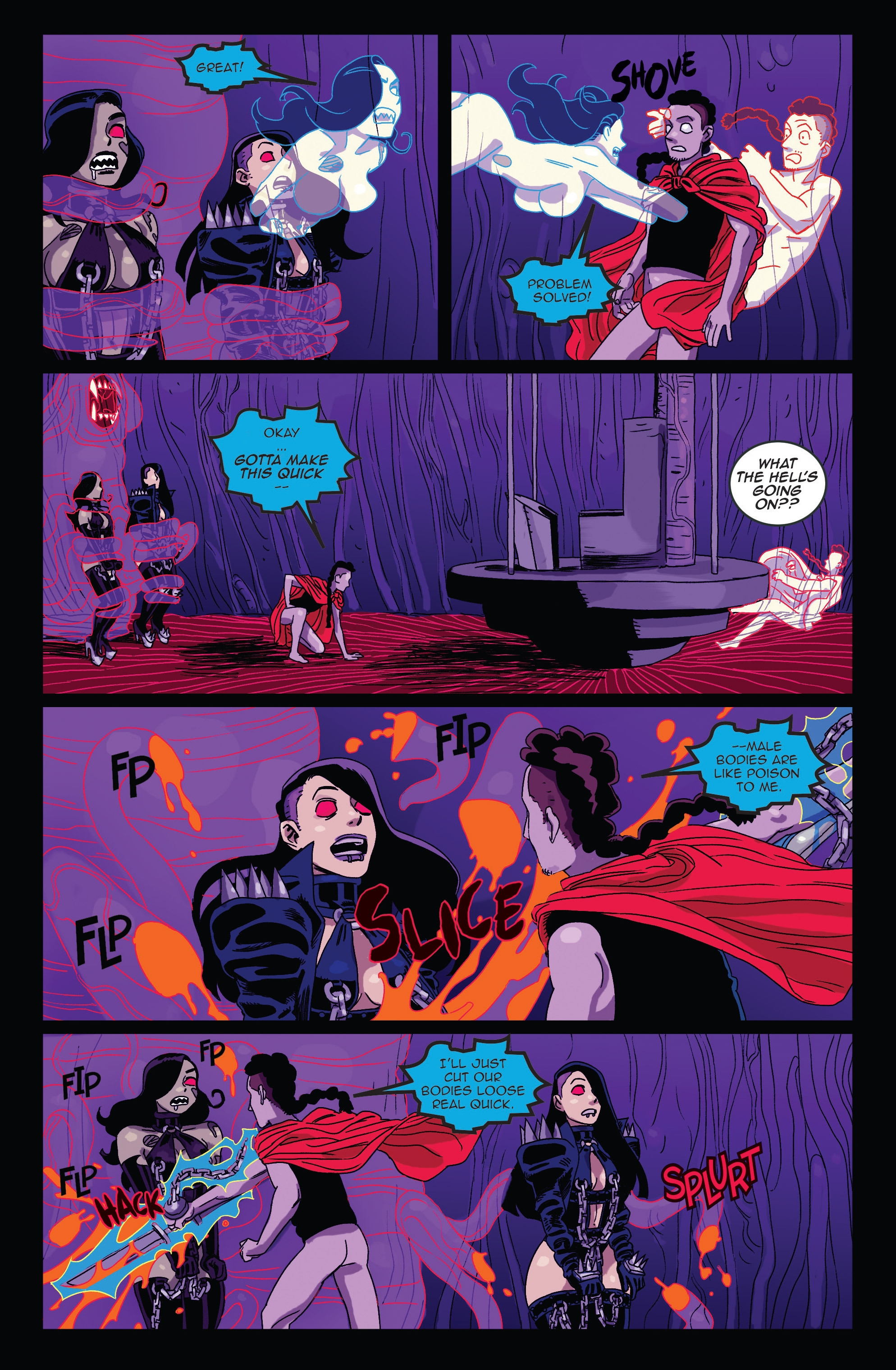 Read online Zombie Tramp vs: Vampblade comic -  Issue #3 - 22