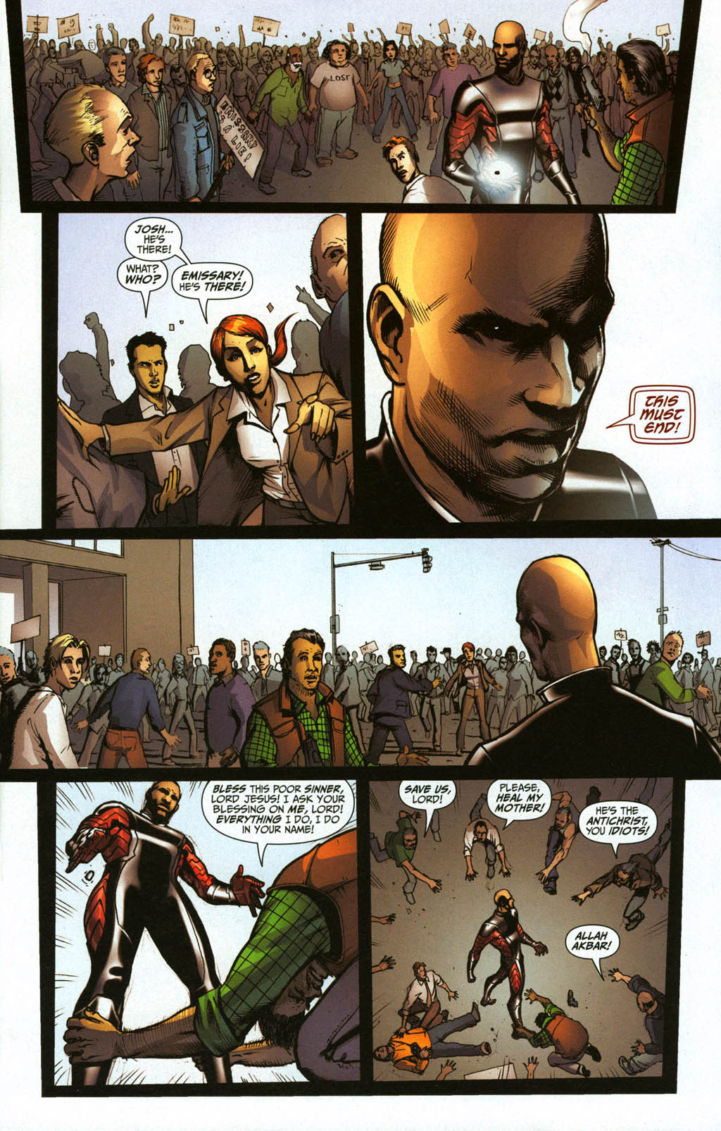 Read online Emissary comic -  Issue #3 - 7