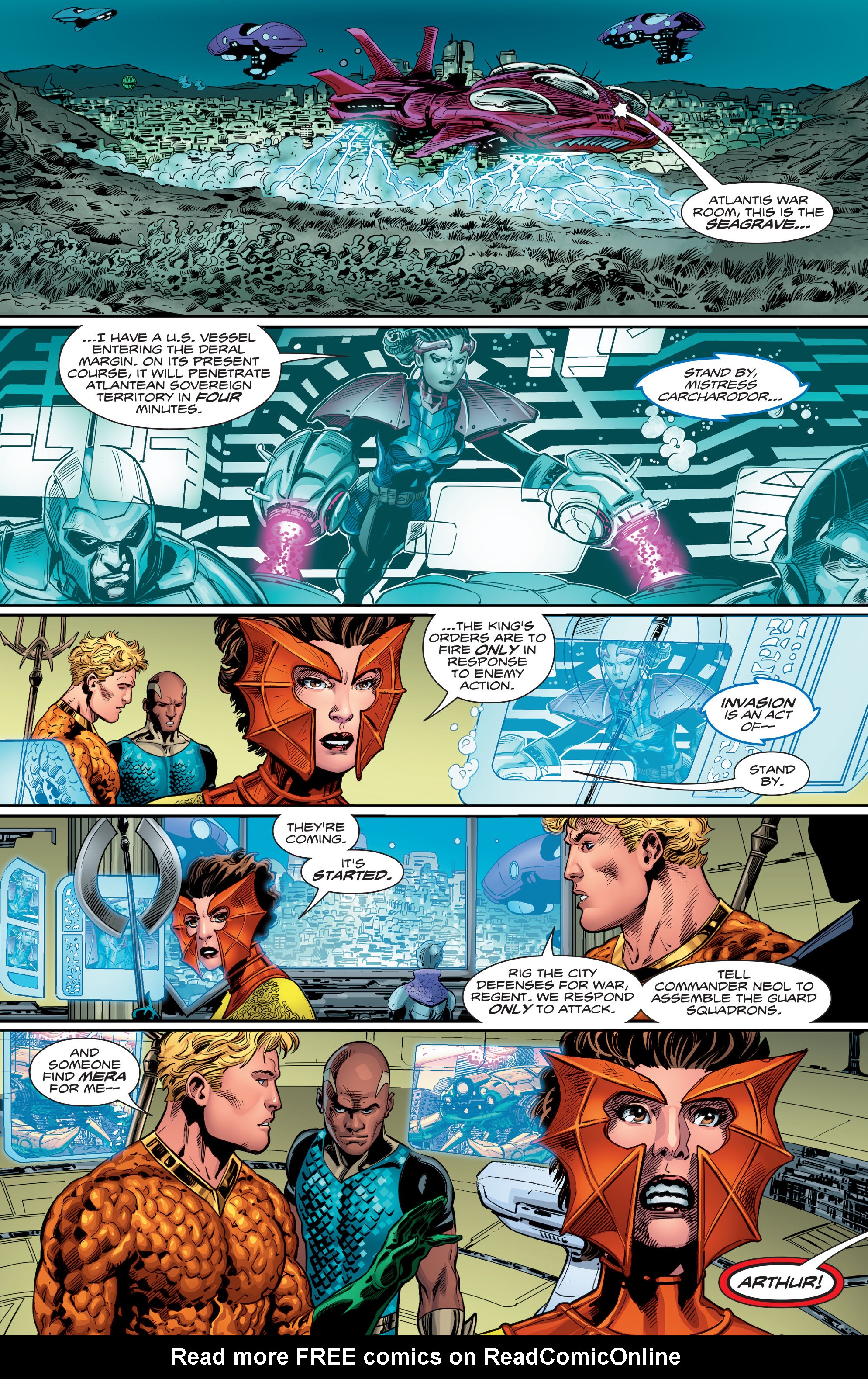 Read online Aquaman (2016) comic -  Issue #12 - 22
