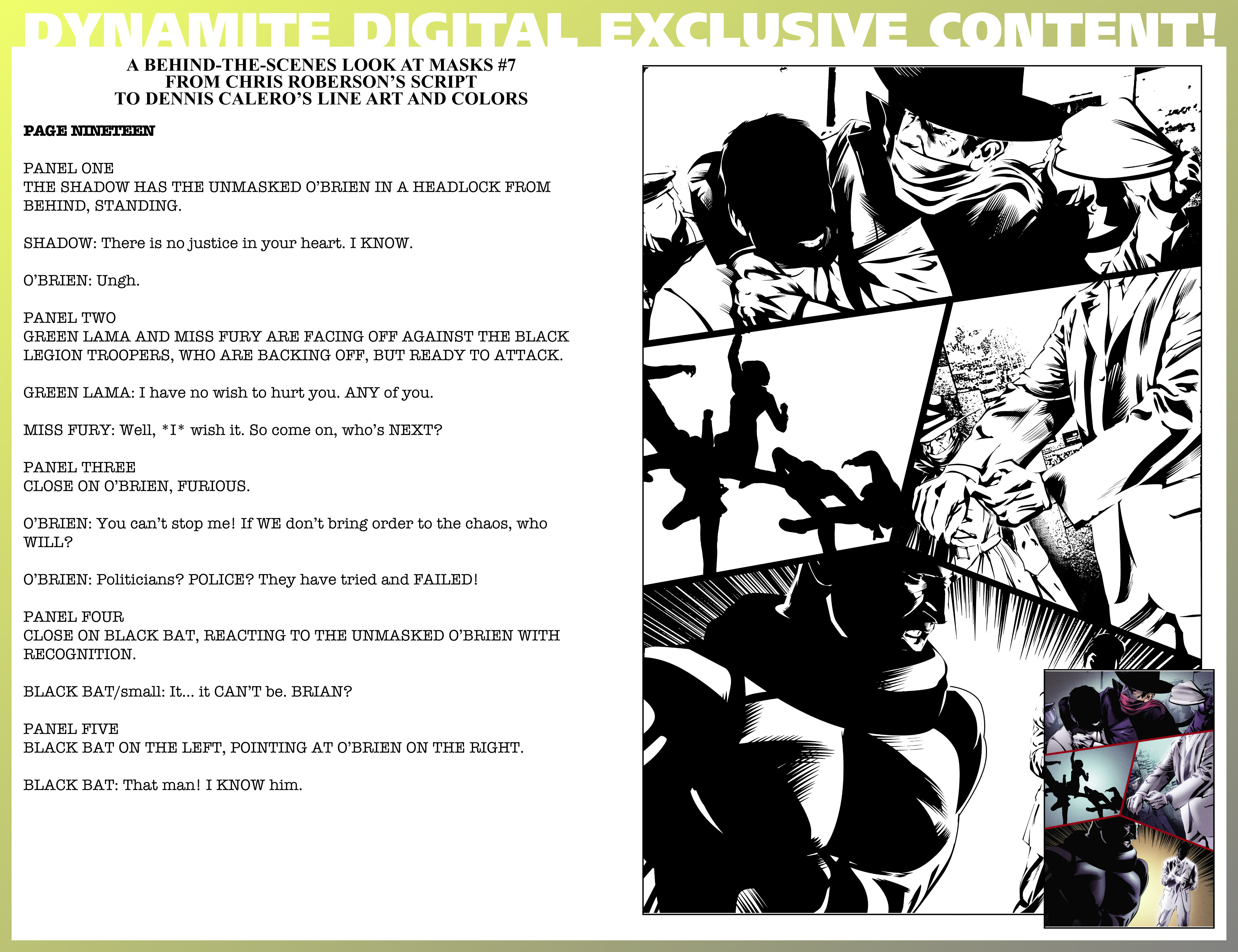 Read online Masks comic -  Issue #7 - 29