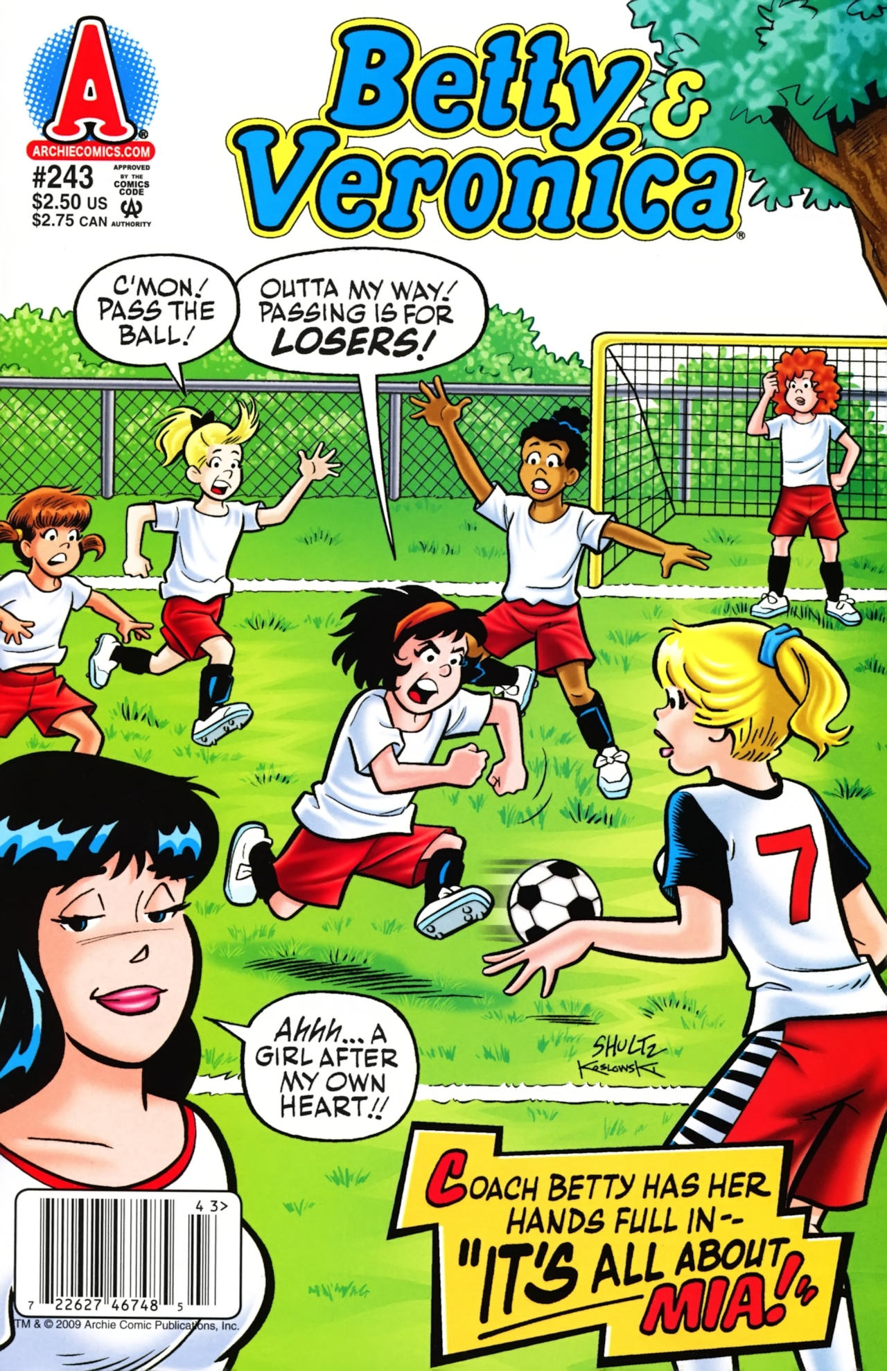 Read online Betty and Veronica (1987) comic -  Issue #243 - 1