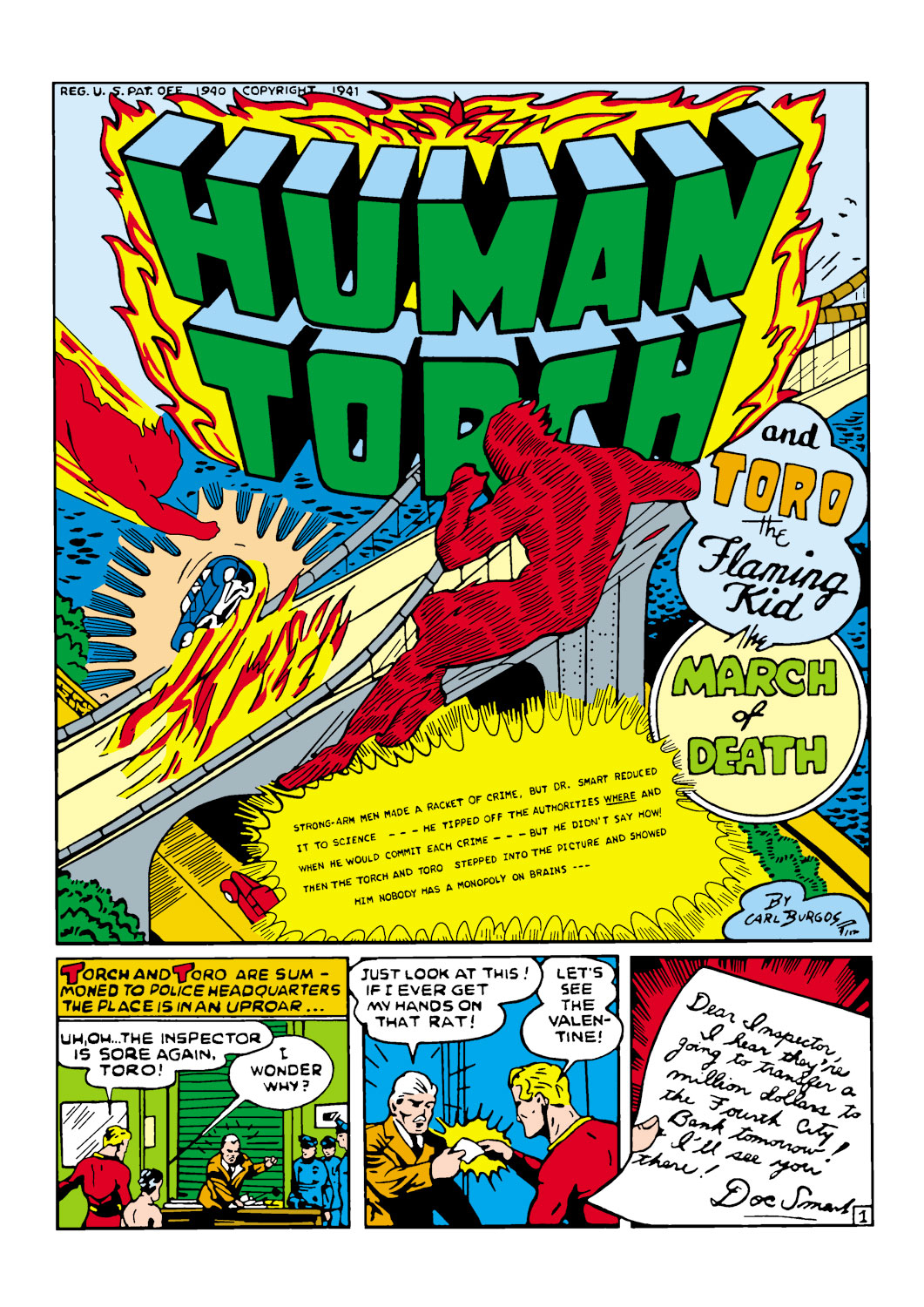 Read online The Human Torch (1940) comic -  Issue #5a - 4