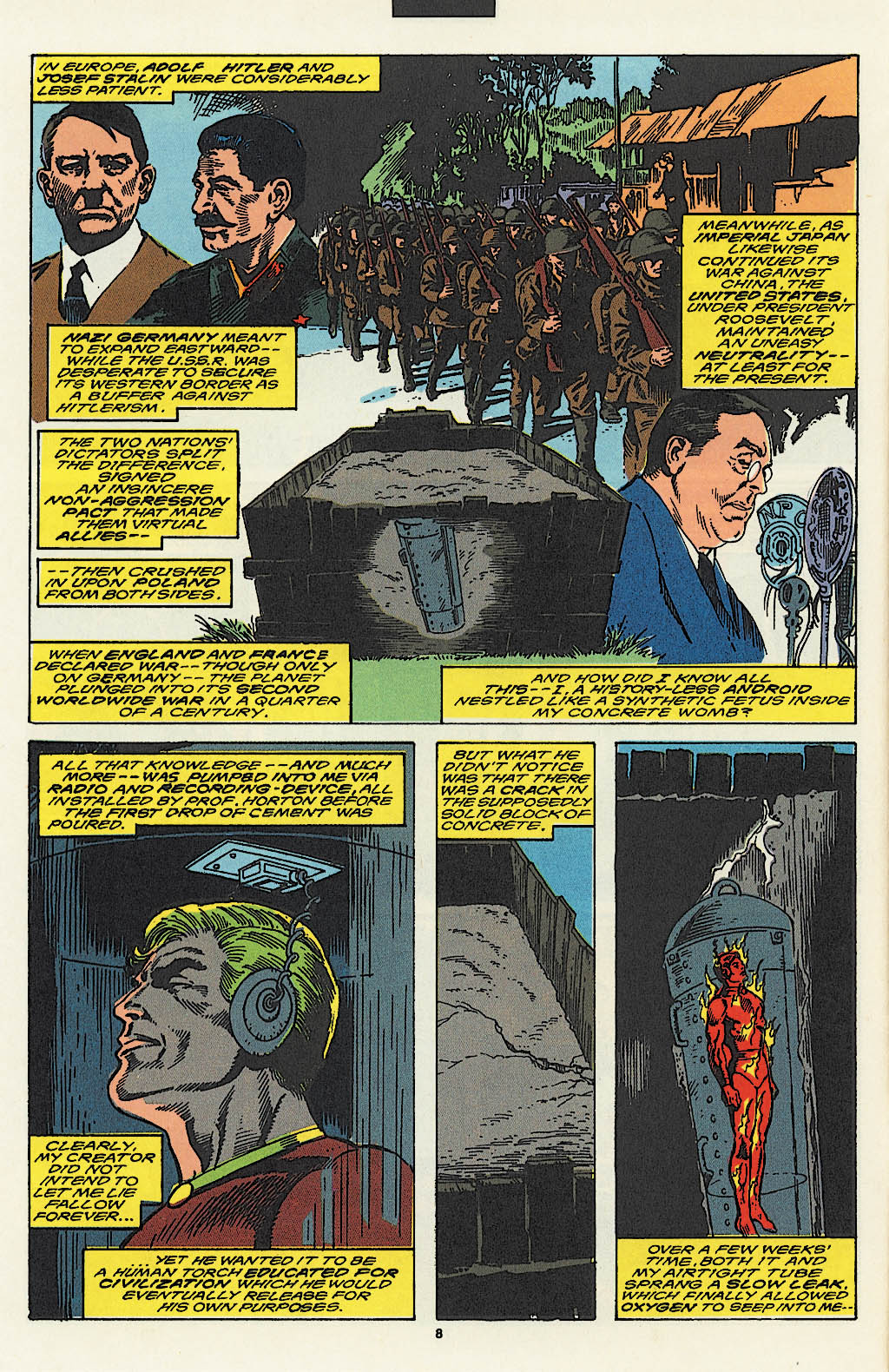 The Saga of the Original Human Torch issue 1 - Page 7