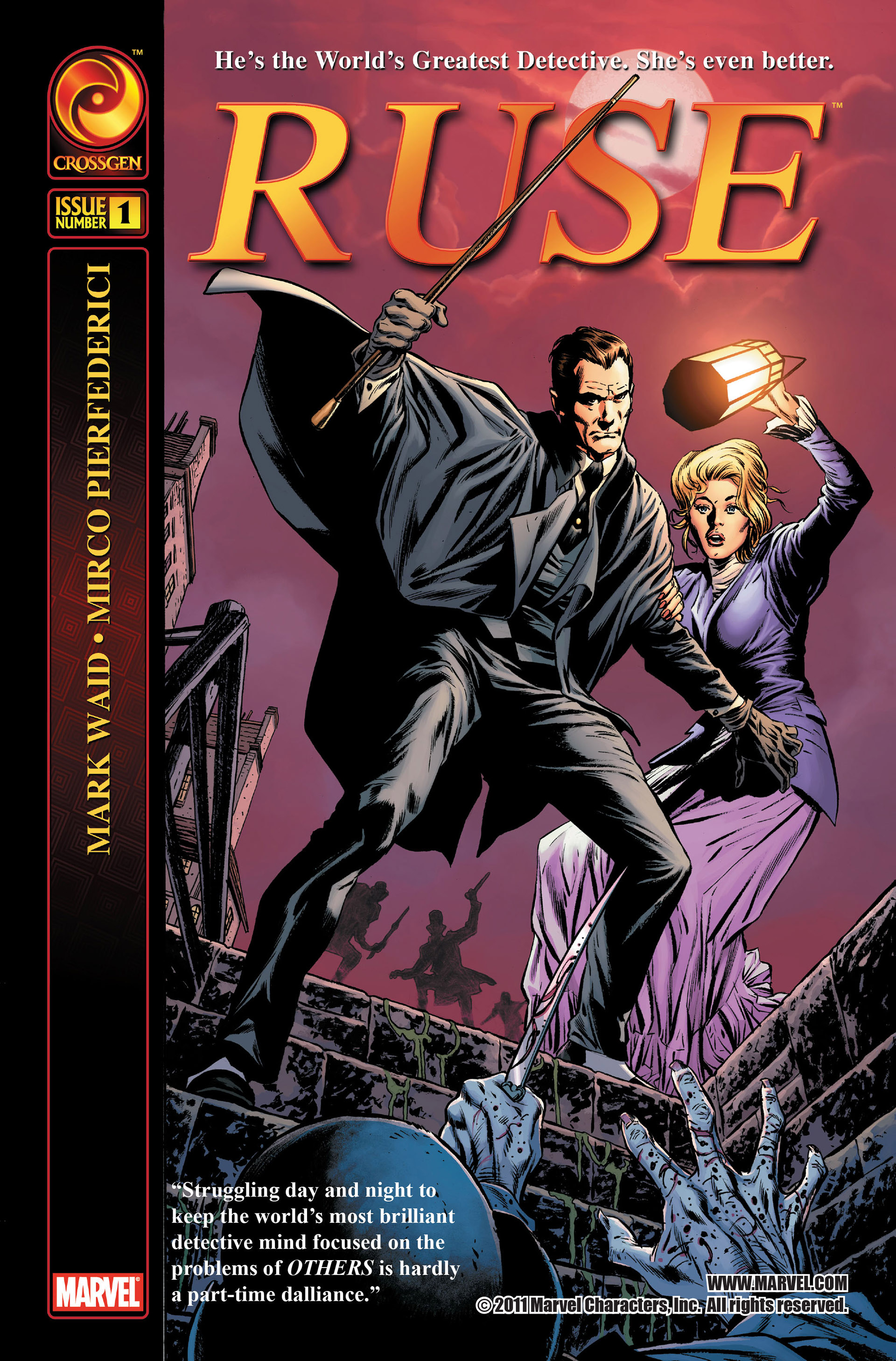 Read online Ruse (2011) comic -  Issue #1 - 1