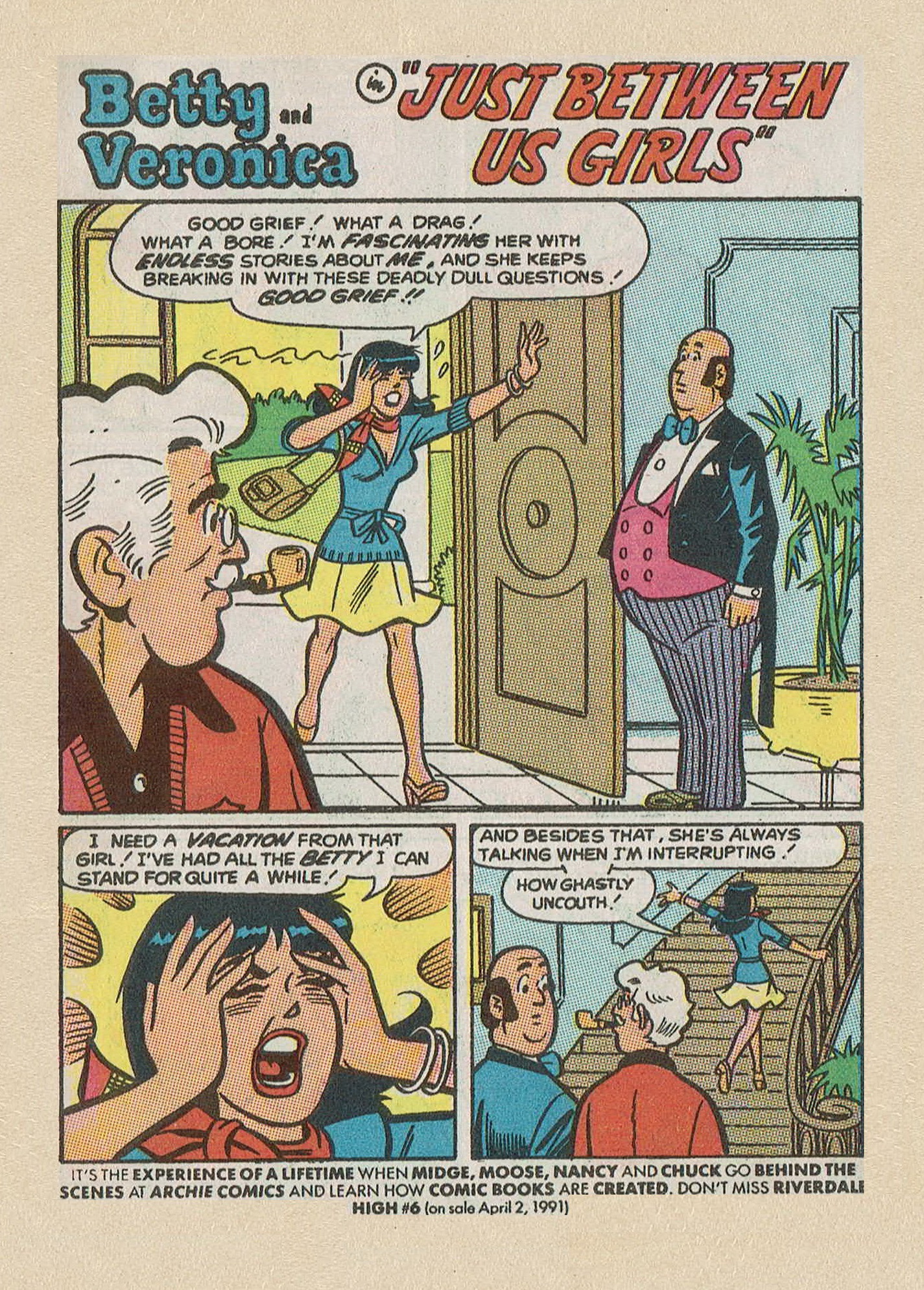 Read online Betty and Veronica Digest Magazine comic -  Issue #48 - 54