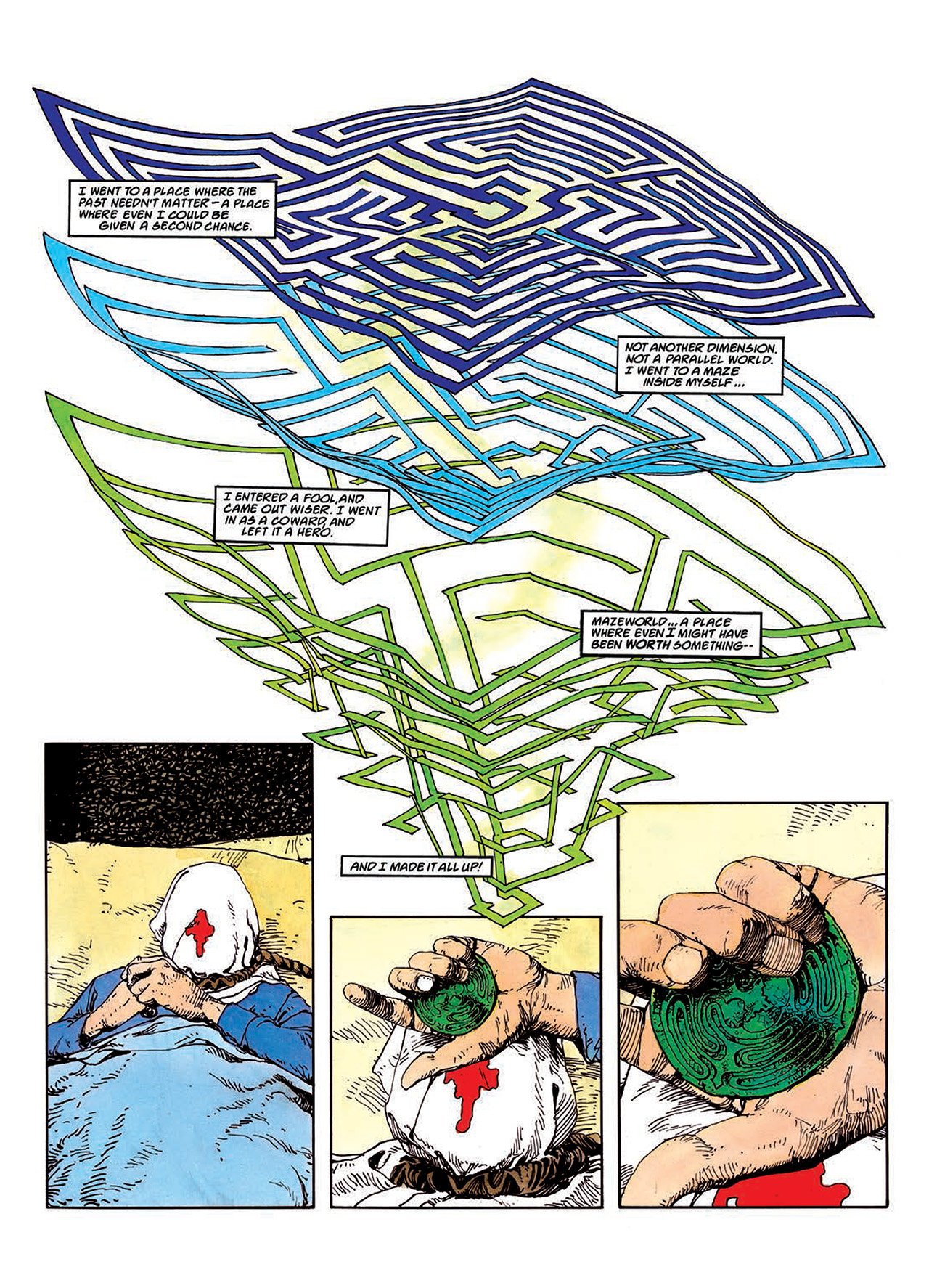 Read online Mazeworld comic -  Issue # TPB - 64