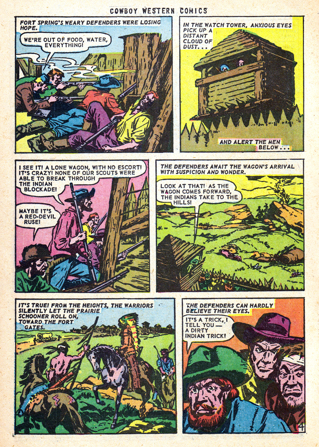 Read online Cowboy Western Comics (1948) comic -  Issue #39 - 6