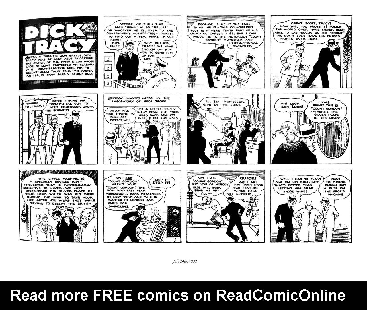 Read online The Complete Chester Gould's Dick Tracy comic -  Issue # TPB 1 (Part 1) - 155