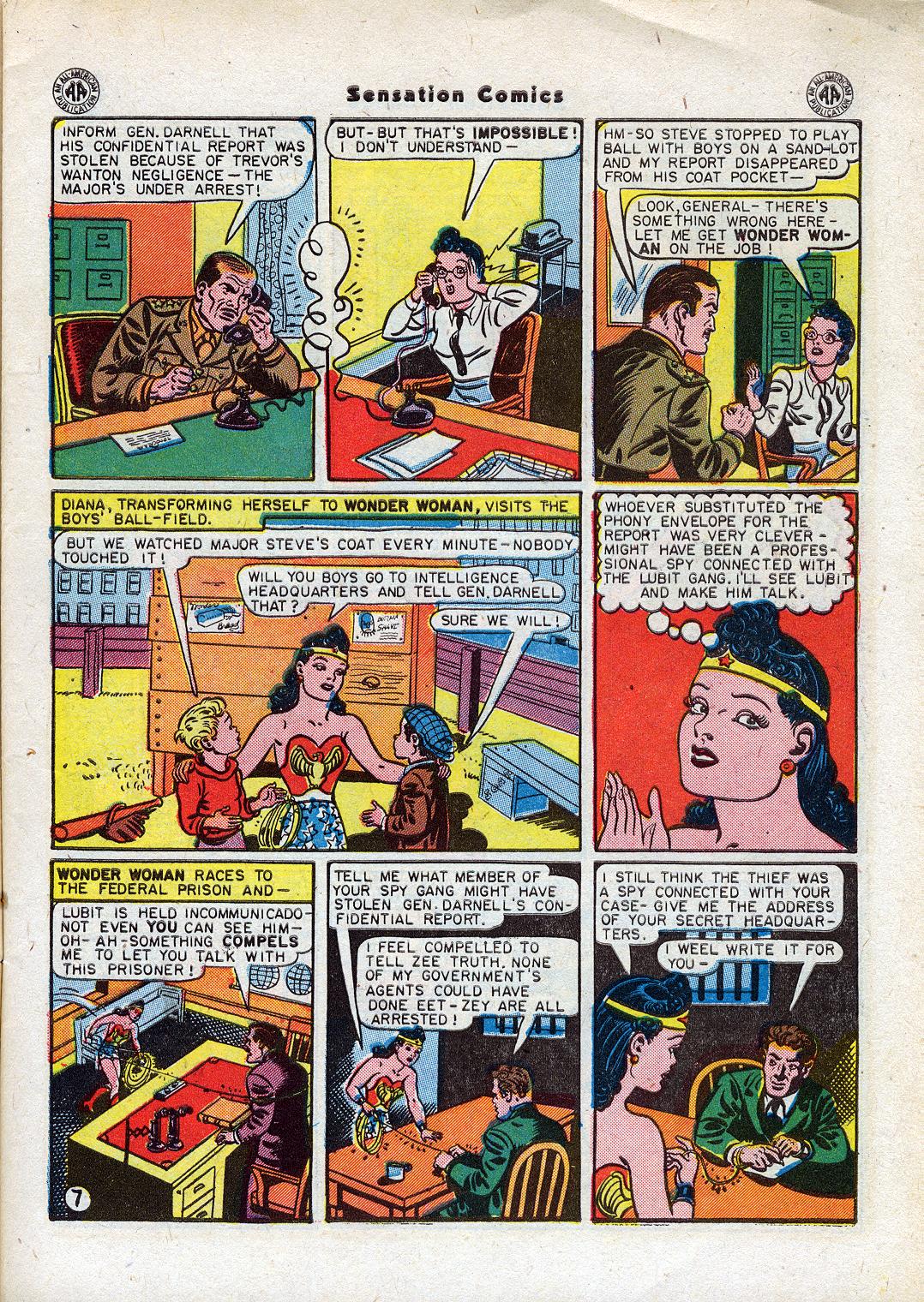 Read online Sensation (Mystery) Comics comic -  Issue #44 - 9