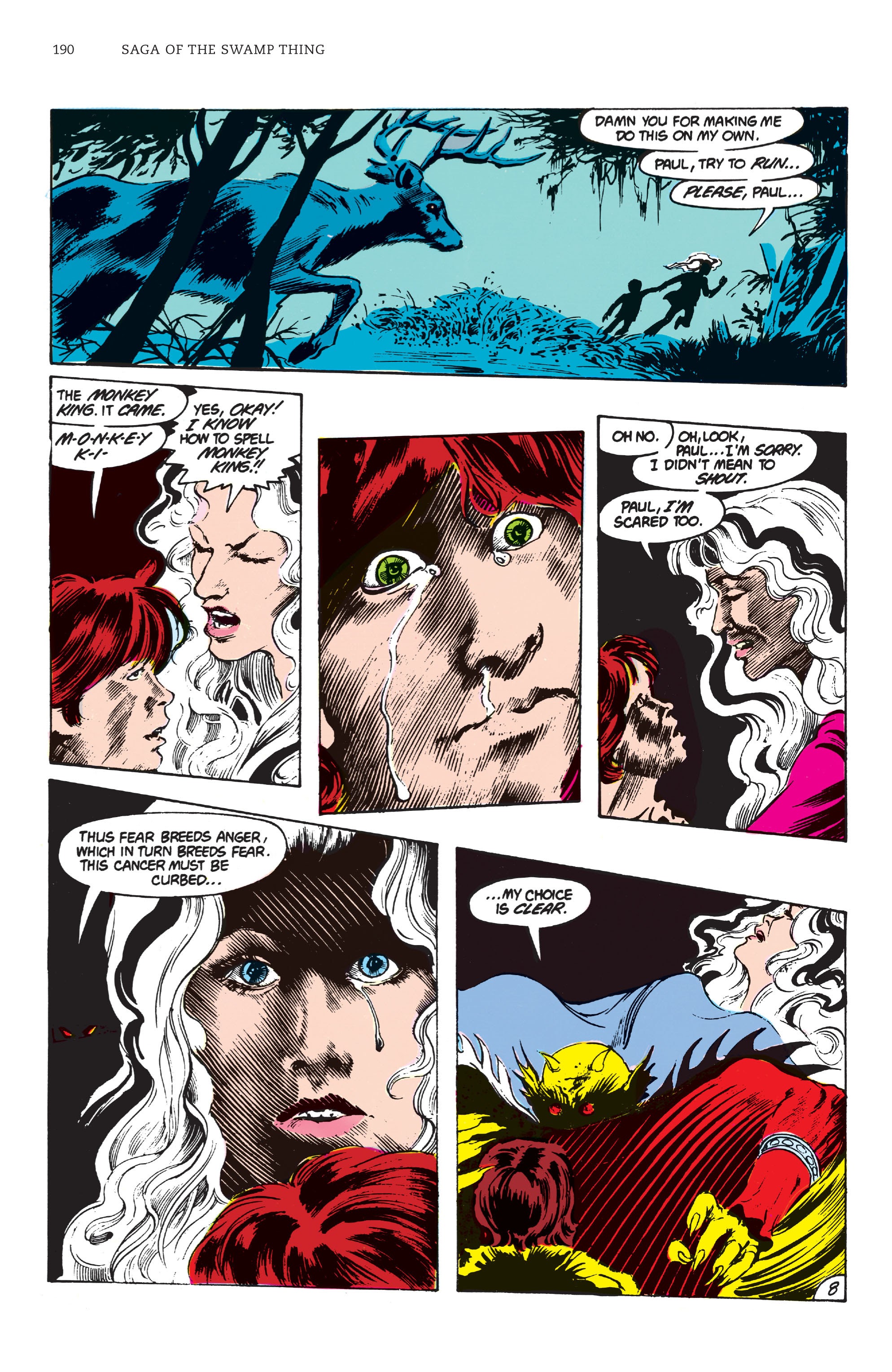 Read online Saga of the Swamp Thing comic -  Issue # TPB 1 (Part 2) - 85