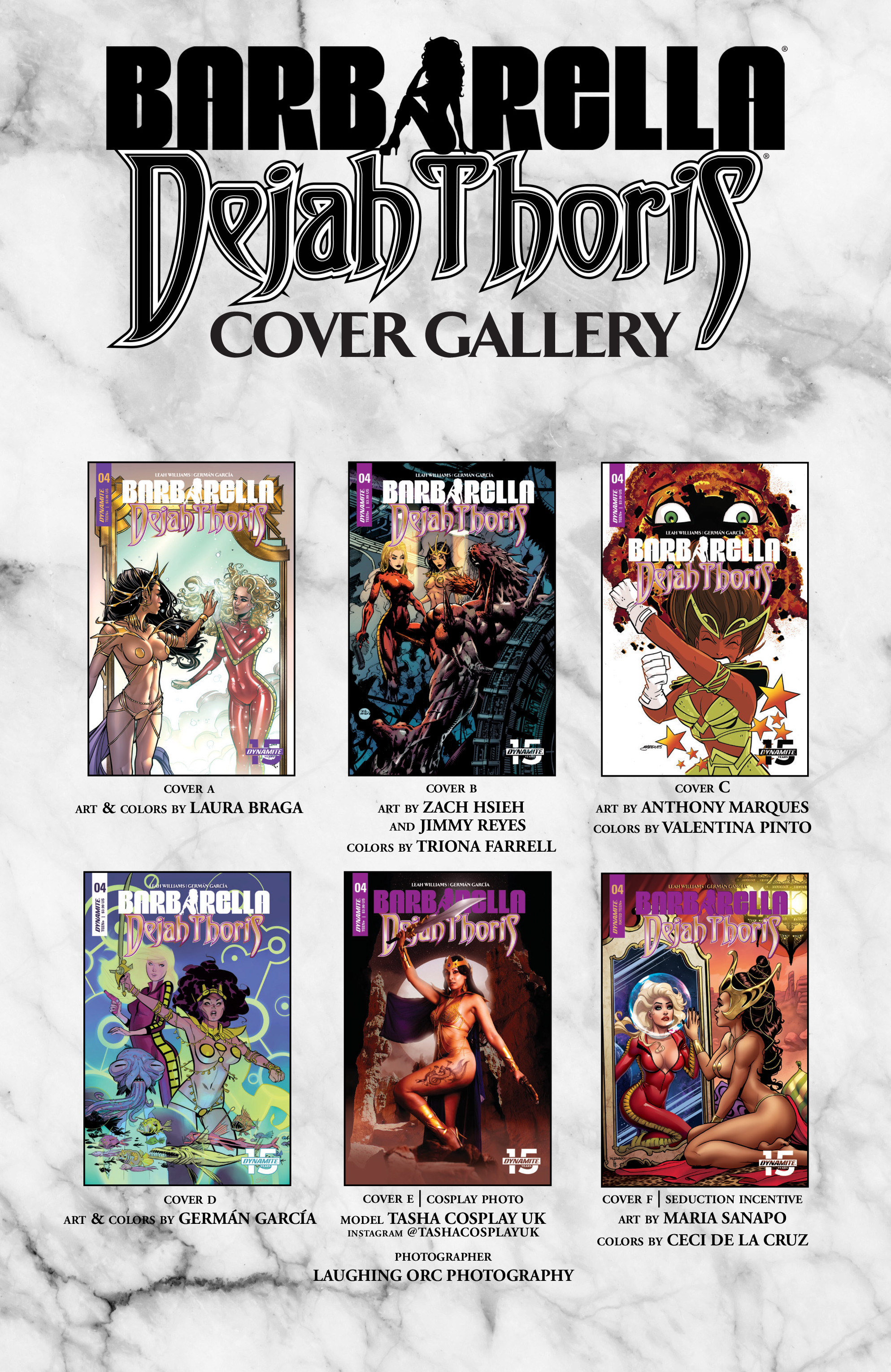Read online Barbarella/Dejah Thoris comic -  Issue #4 - 27