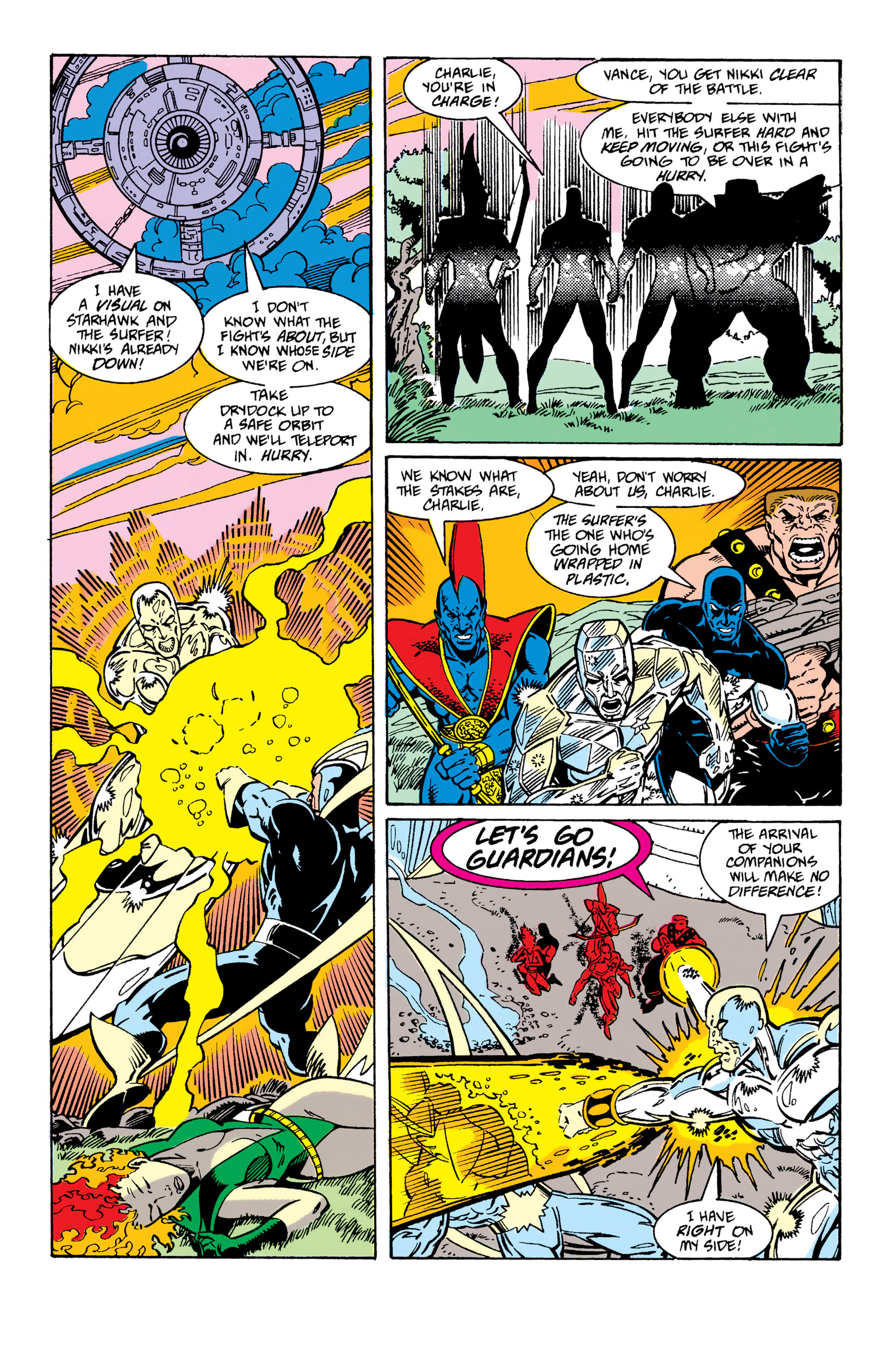 Read online Guardians of the Galaxy (1990) comic -  Issue # _TPB Guardians of the Galaxy by Jim Valentino 1 (Part 3) - 31