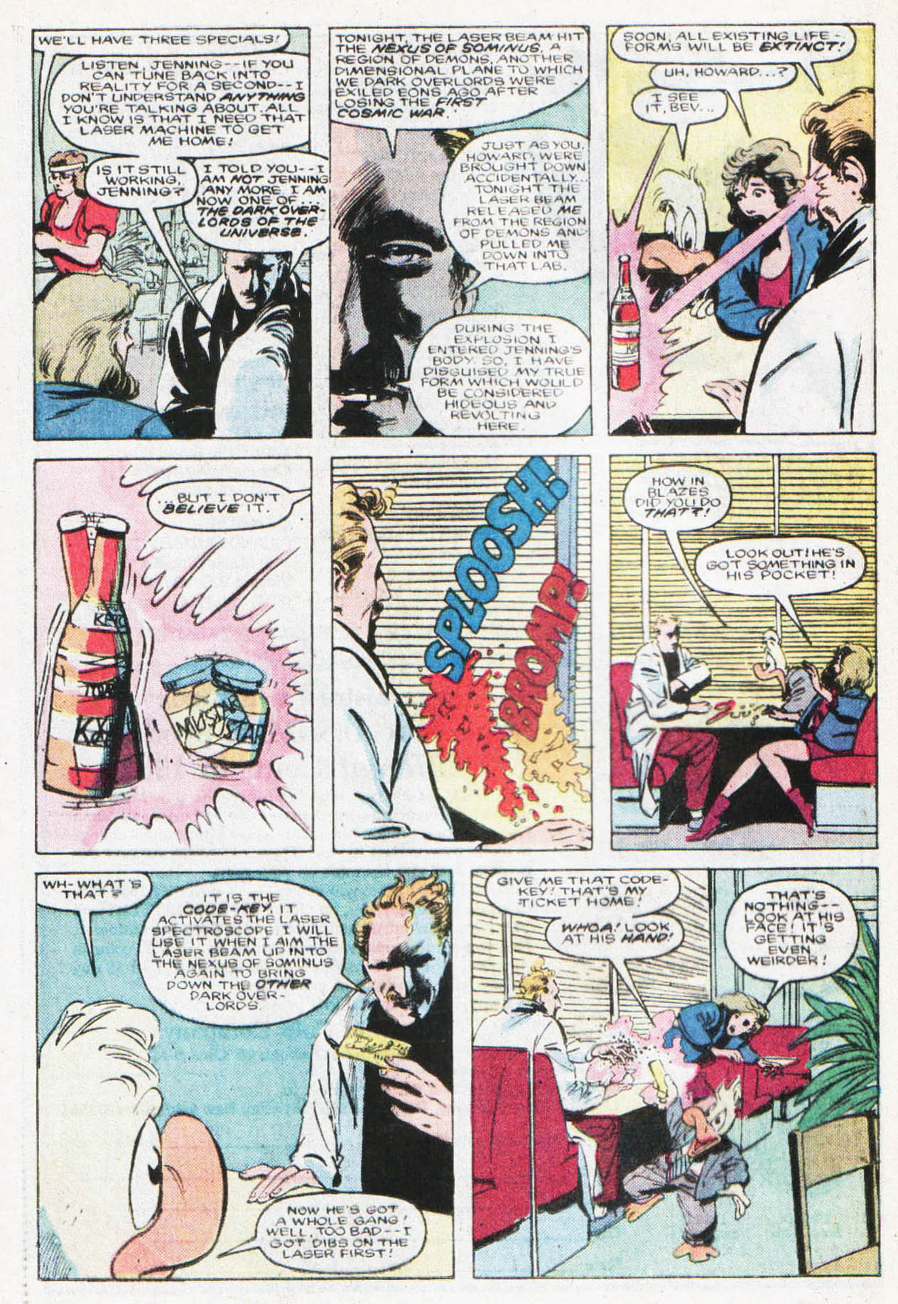 Read online Howard The Duck: The Movie comic -  Issue #2 - 18