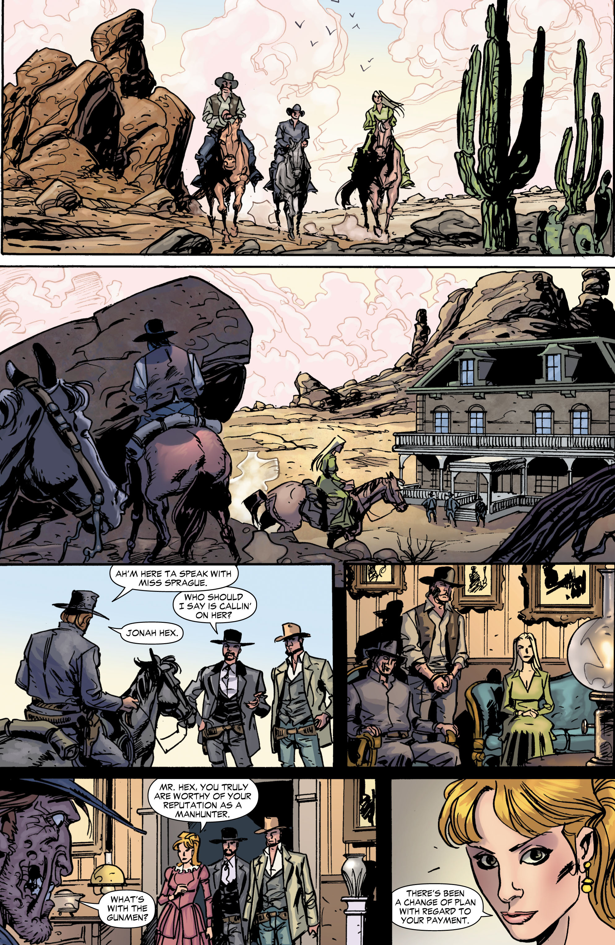 Read online Jonah Hex (2006) comic -  Issue #58 - 15