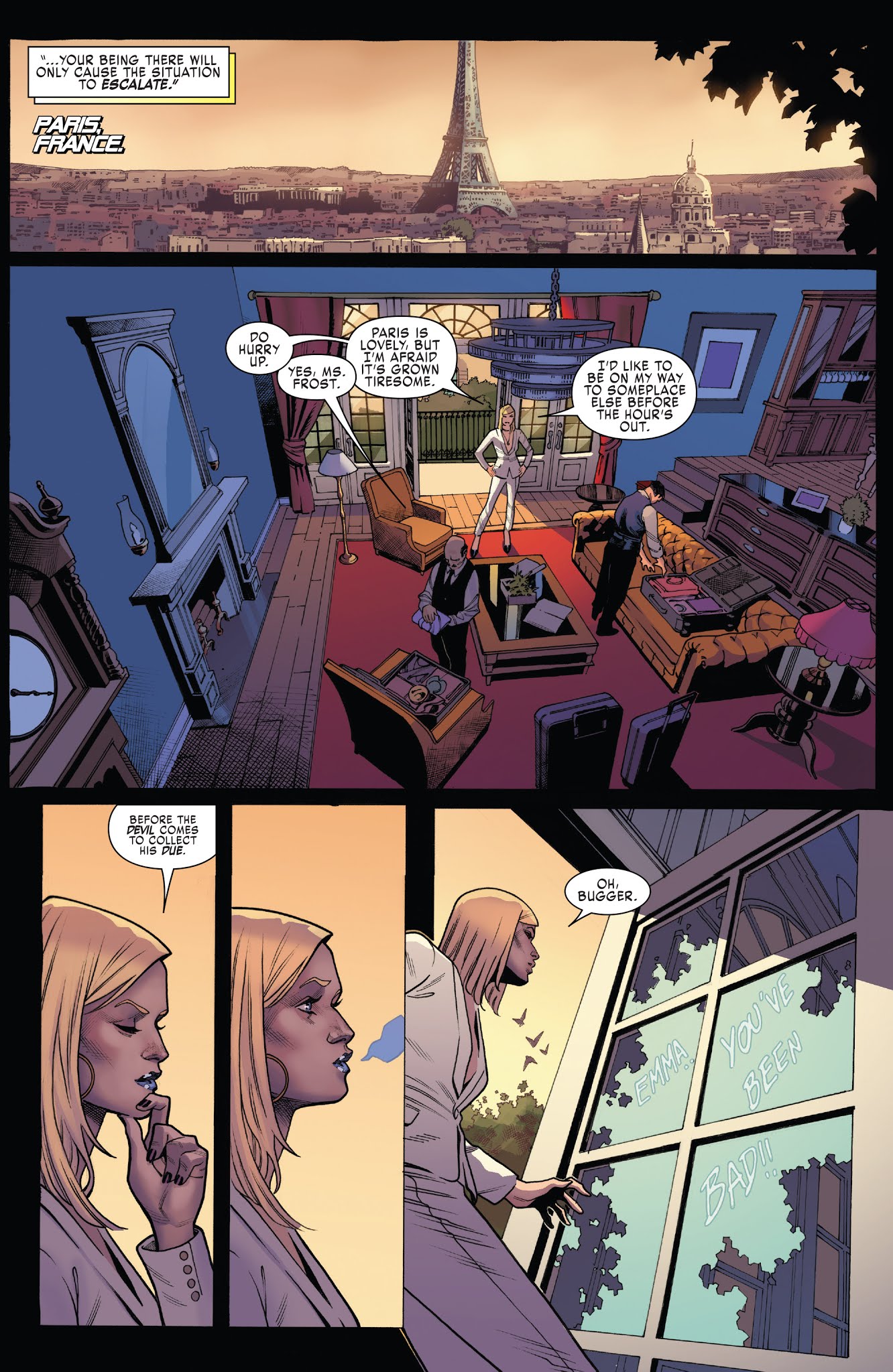 Read online X-Men: Blue comic -  Issue #31 - 19