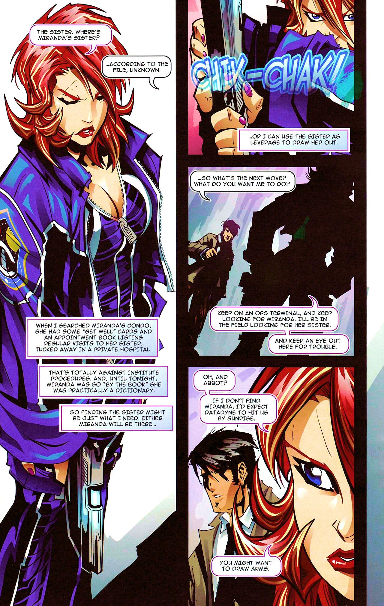 Read online Perfect Dark: Janus Tears comic -  Issue #5 - 21