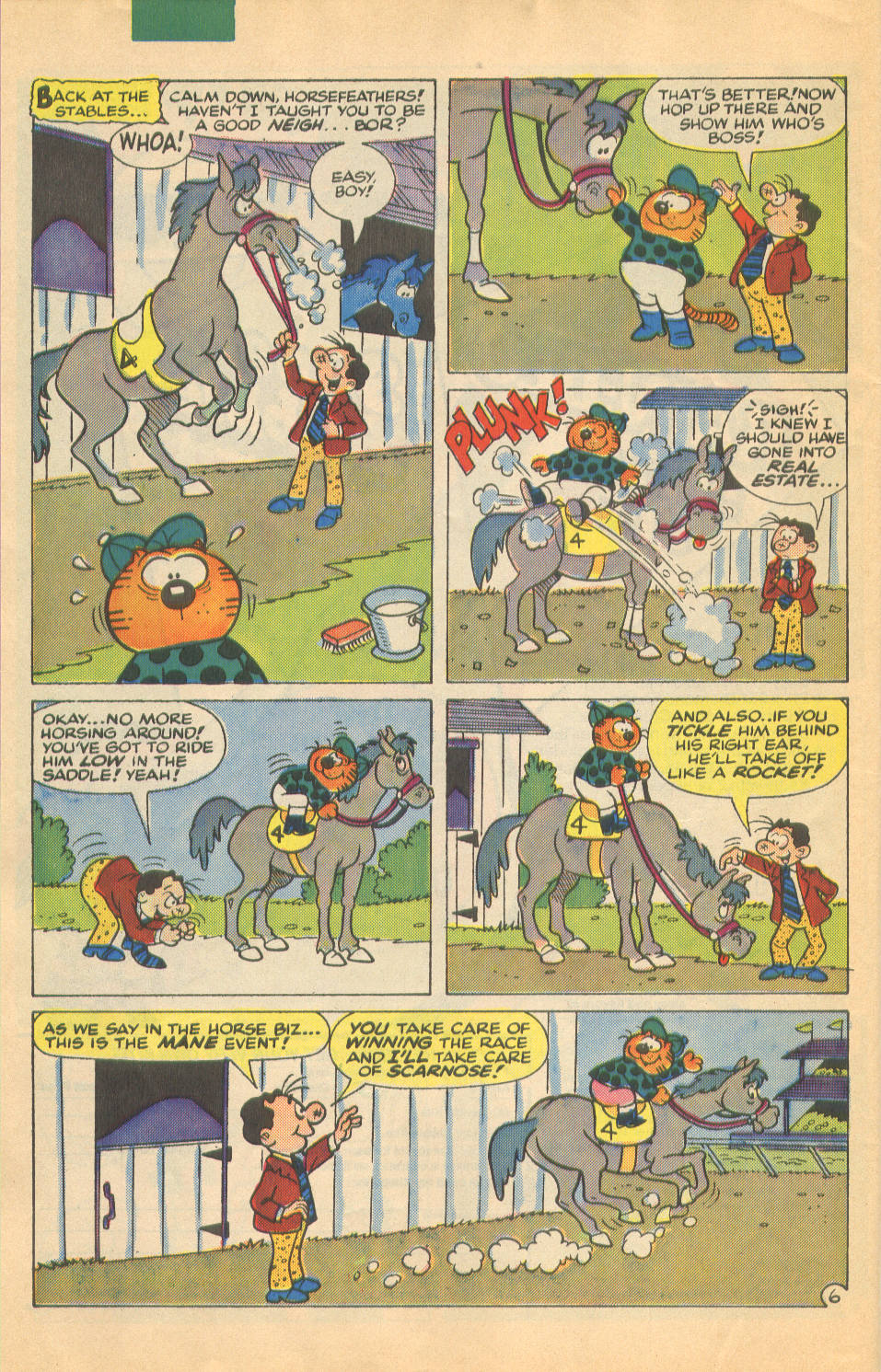 Read online Heathcliff's Funhouse comic -  Issue #5 - 7