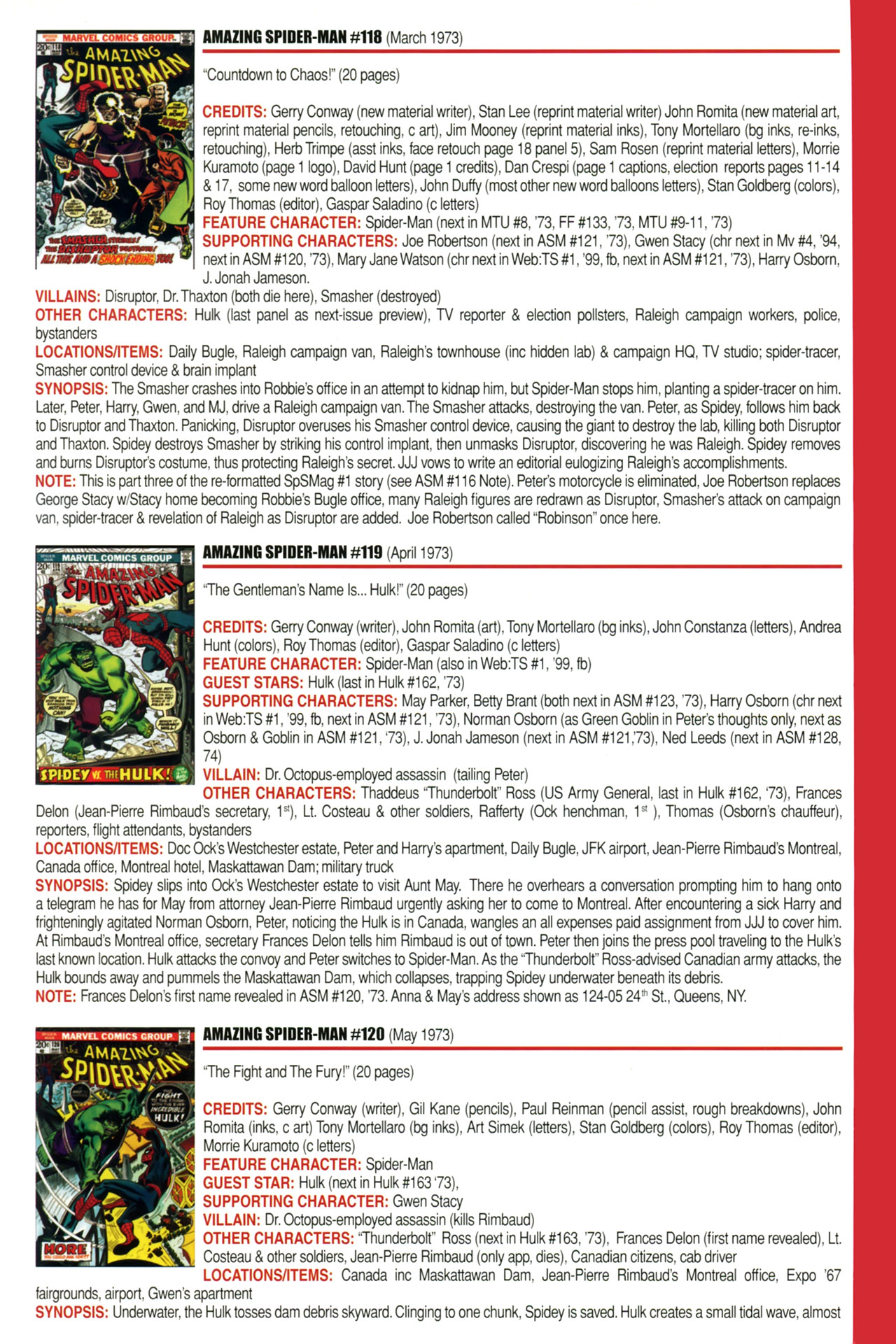 Read online Official Index to the Marvel Universe comic -  Issue #3 - 9