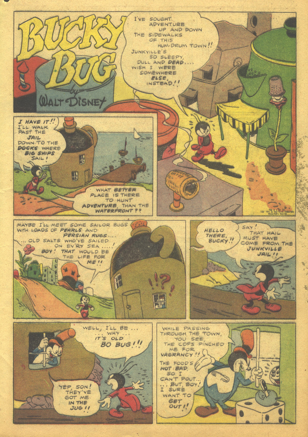 Read online Walt Disney's Comics and Stories comic -  Issue #57 - 13