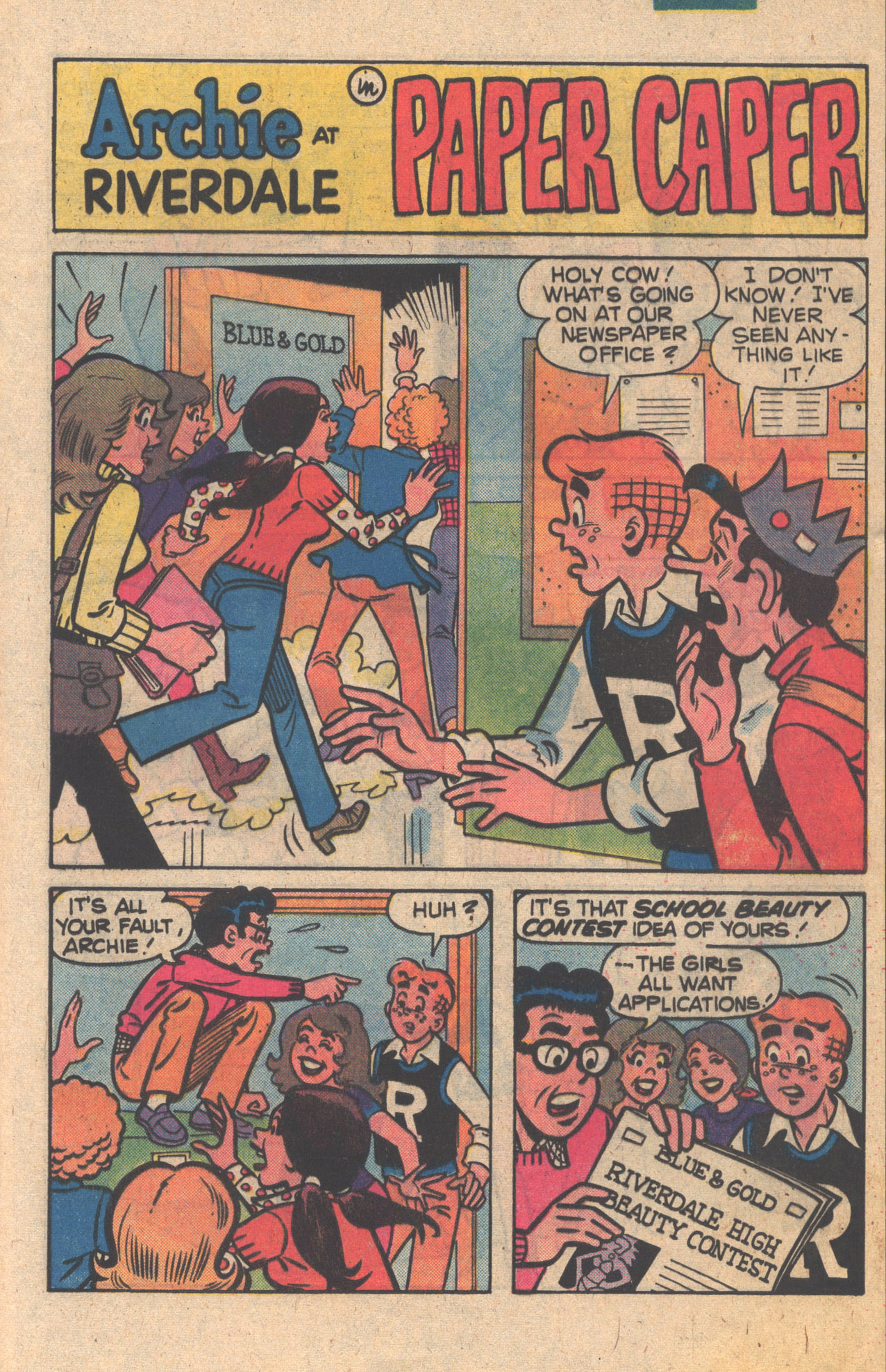 Read online Archie at Riverdale High (1972) comic -  Issue #68 - 28