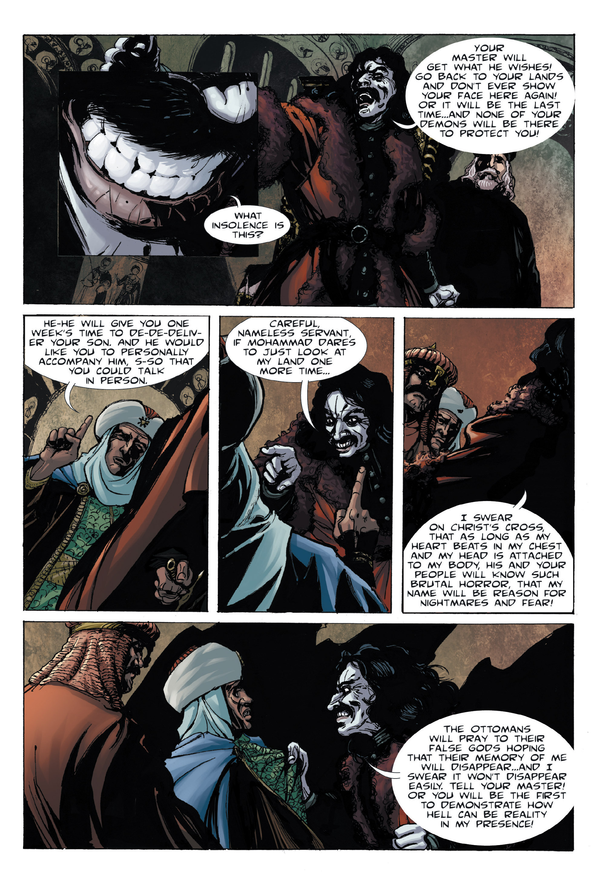 Read online Voivod: The True Story of Vlad the Impaler comic -  Issue # TPB - 56
