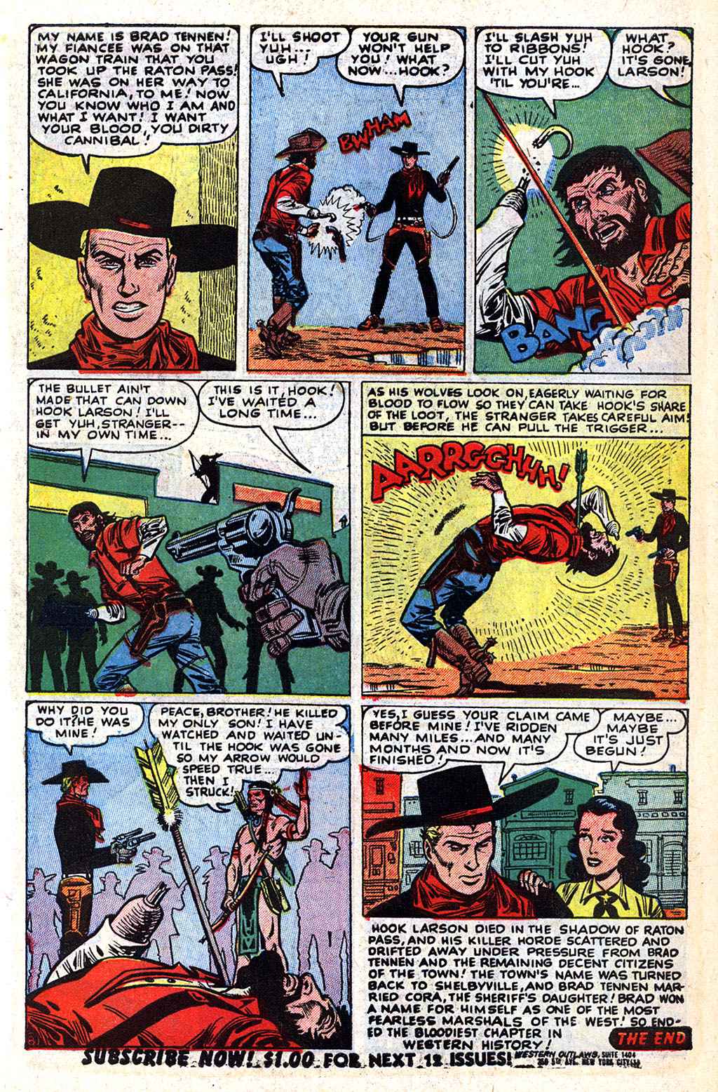 Read online Western Outlaws and Sheriffs comic -  Issue #67 - 10