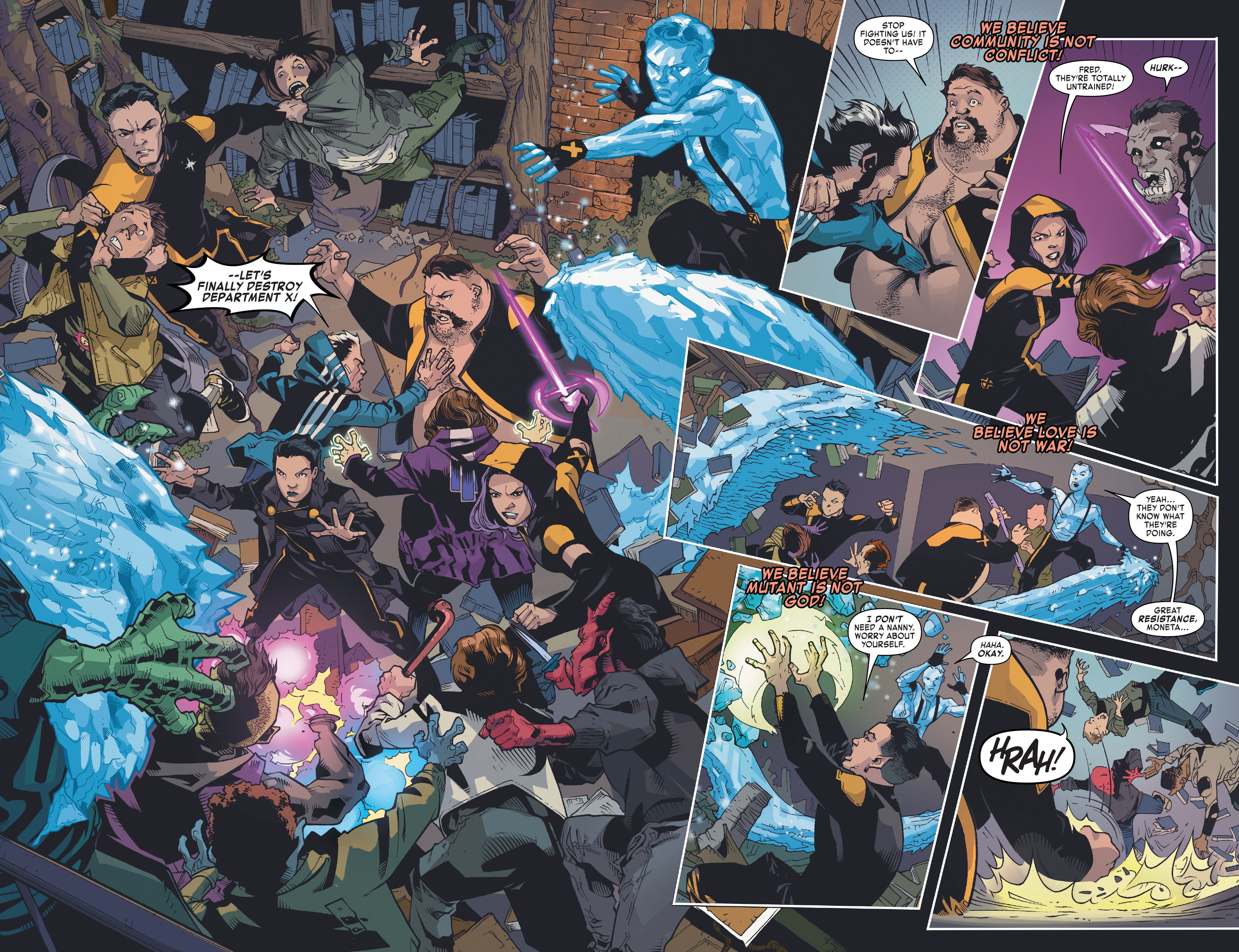 Read online Age of X-Man: X-Tremists comic -  Issue # _TPB - 65