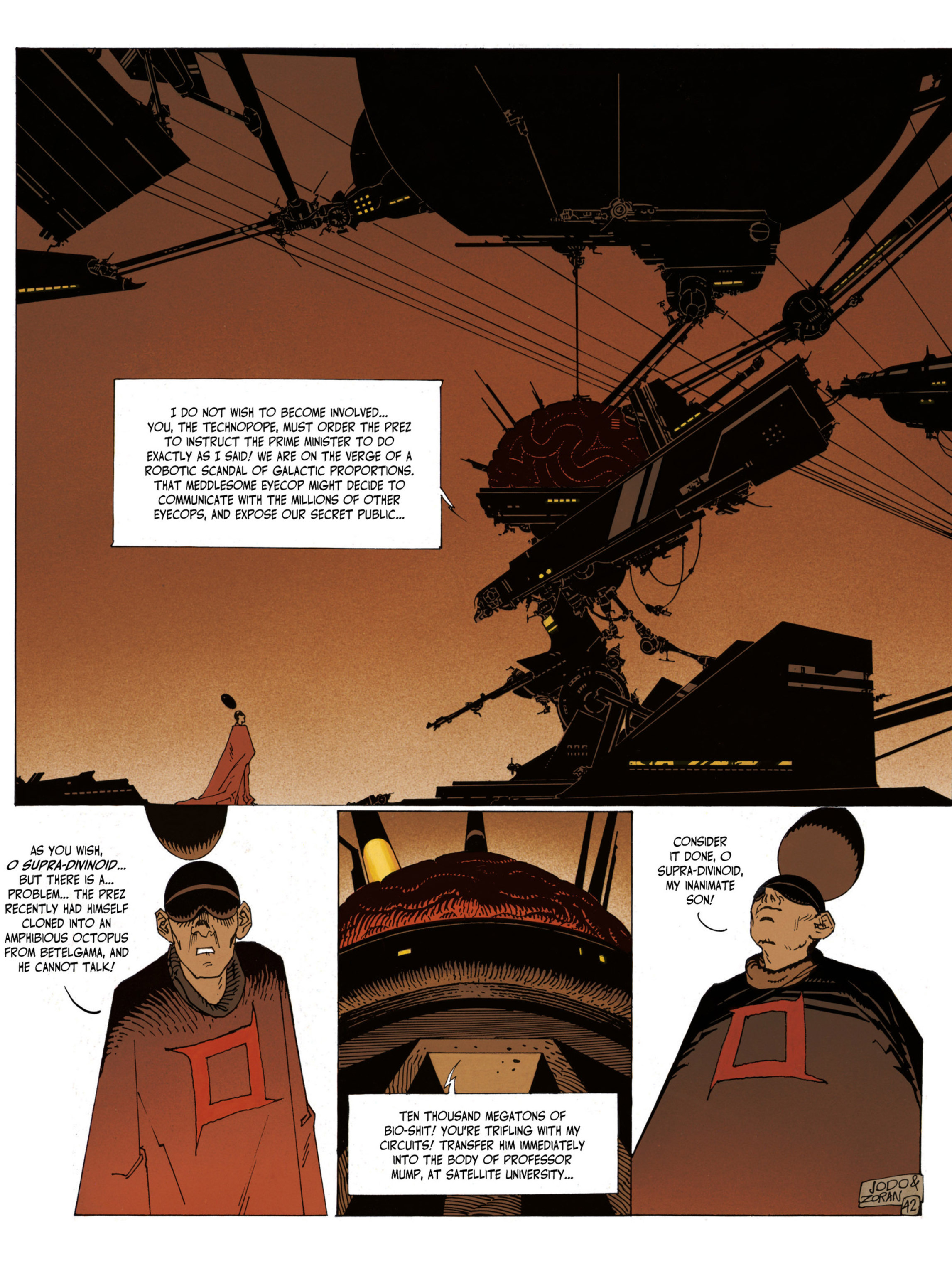 Read online Before the Incal comic -  Issue #2 - 45