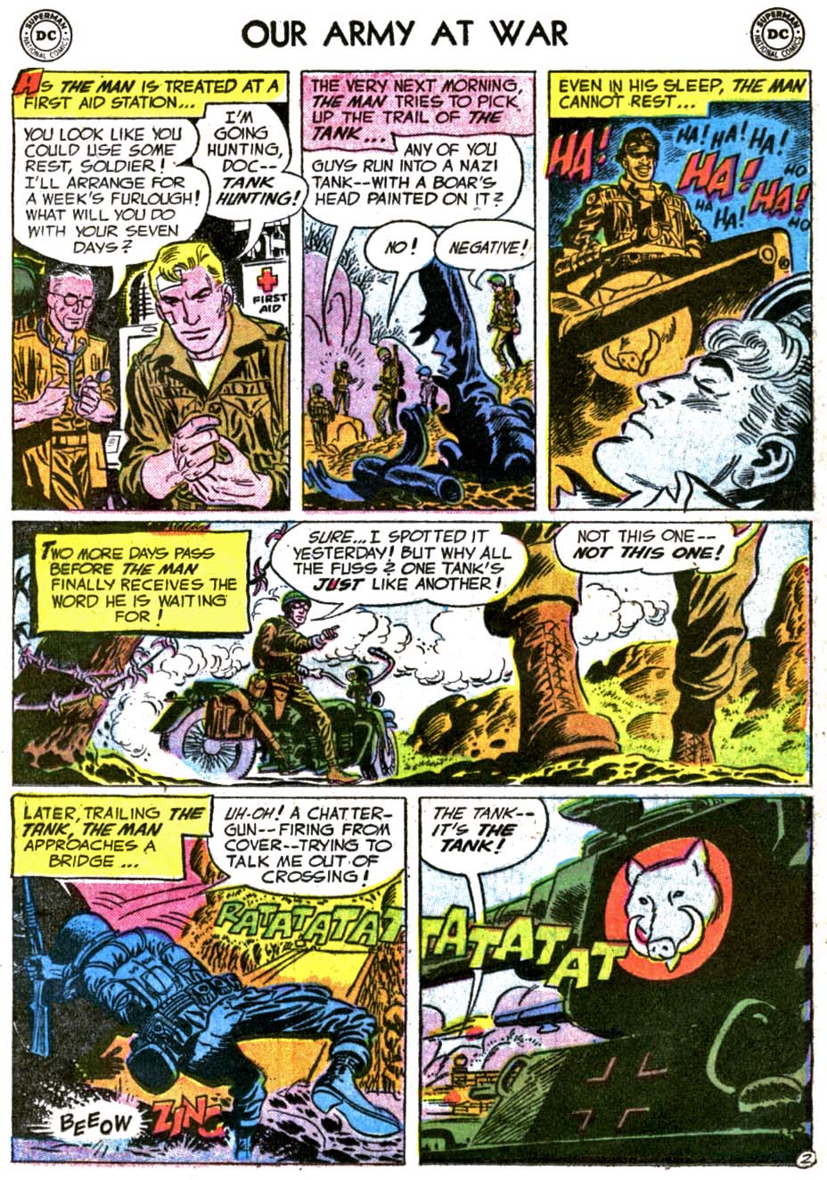 Read online Our Army at War (1952) comic -  Issue #43 - 13