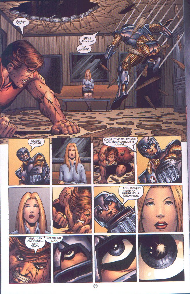 Read online Unity 2000 comic -  Issue #3 - 21